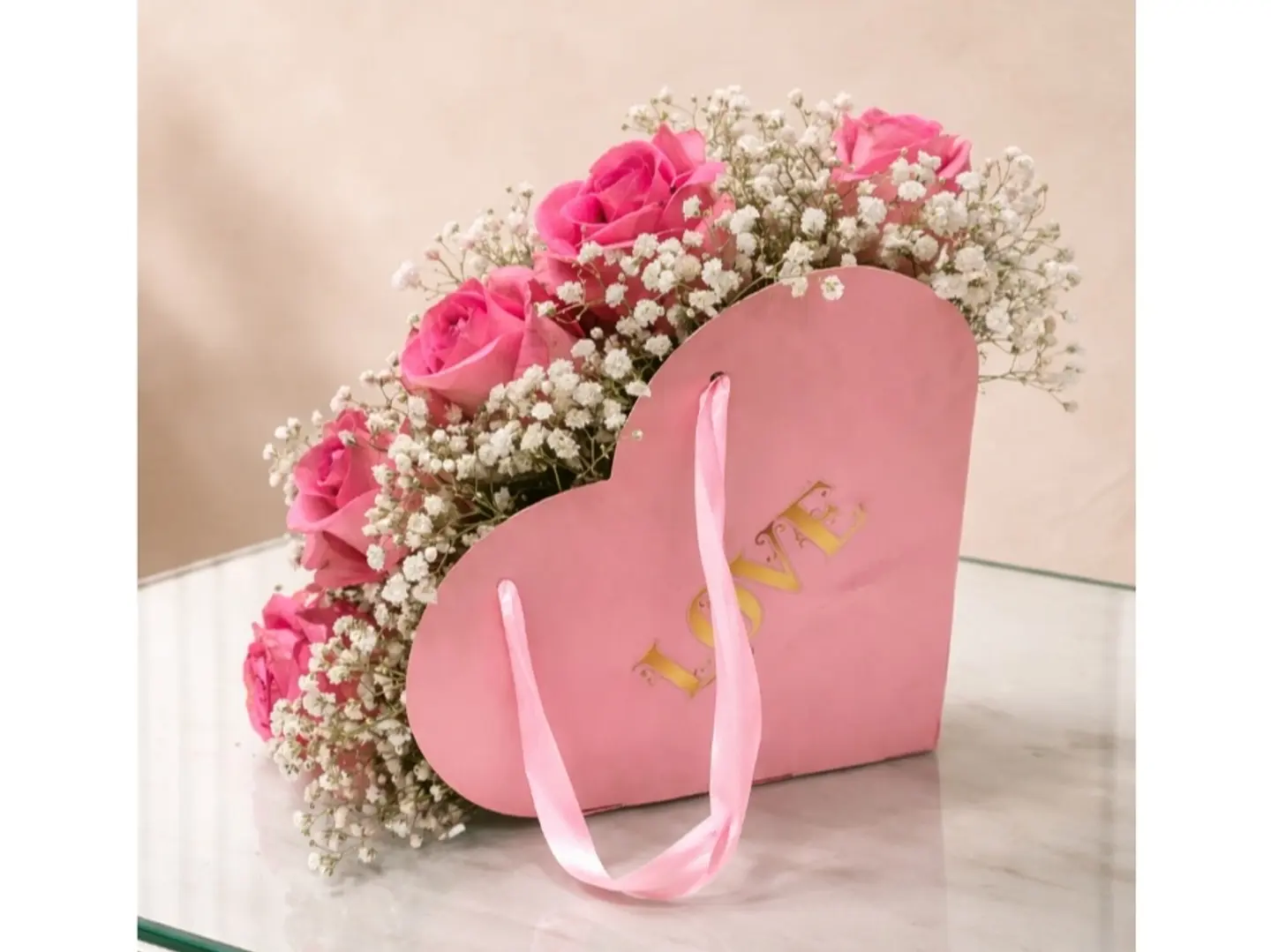 Bag Pink Heart