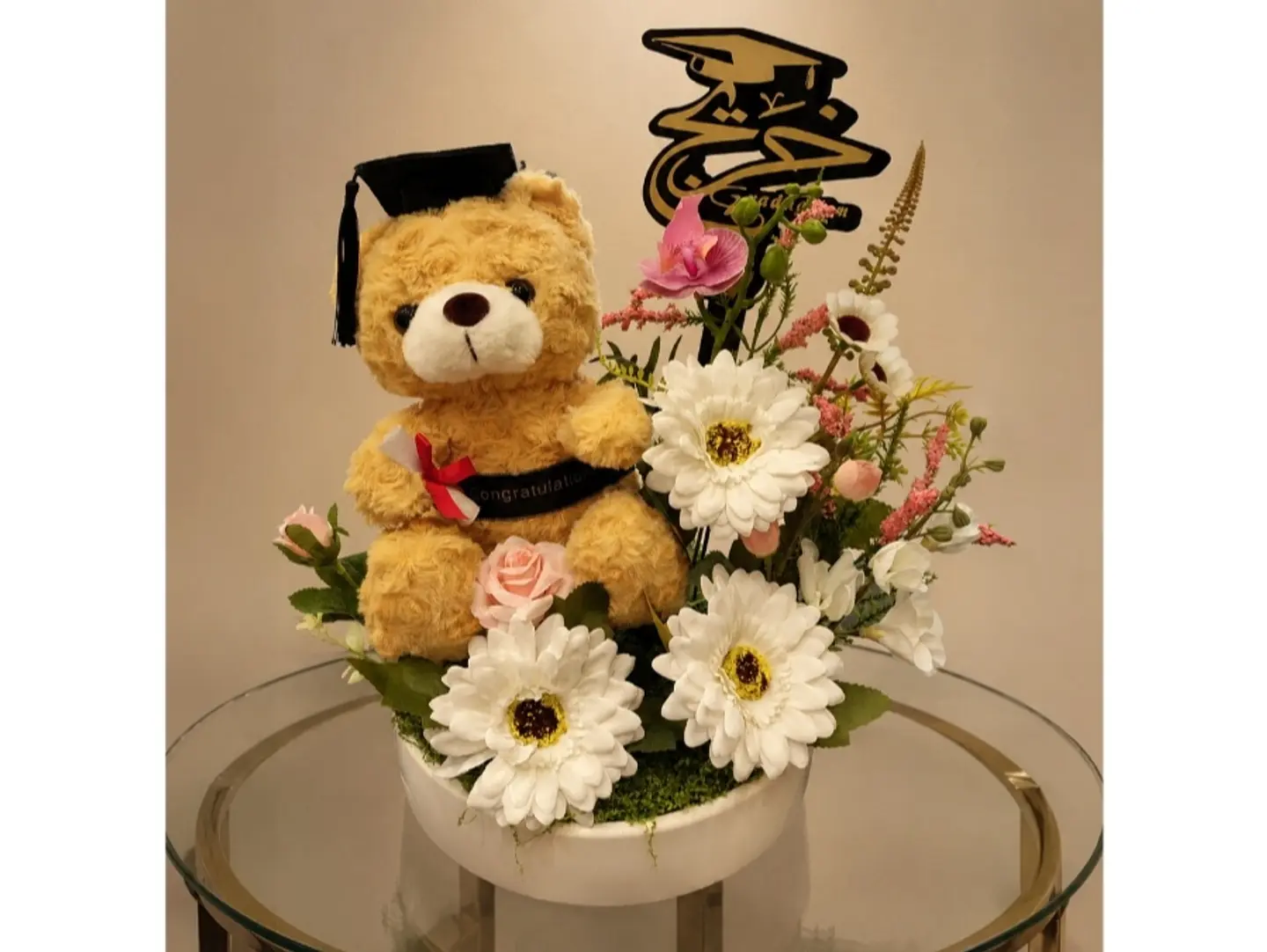 Graduation Artificial Flowers Arrangement 2