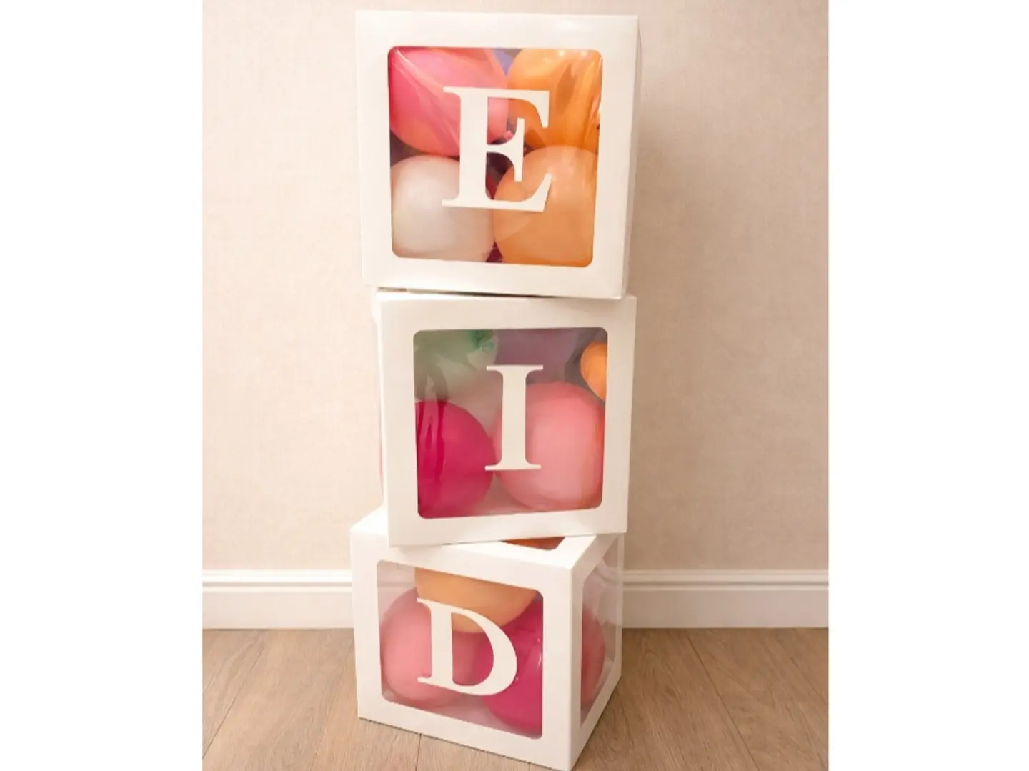 ستاند بالون العيد ابيض