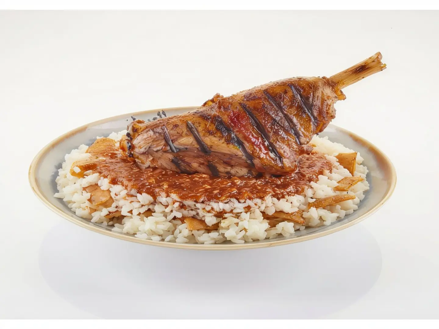 Grilled Lamb Shank