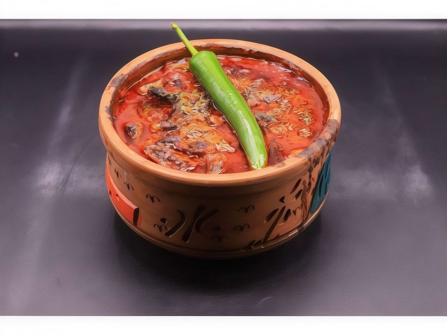 بامية باللحمة الضاني