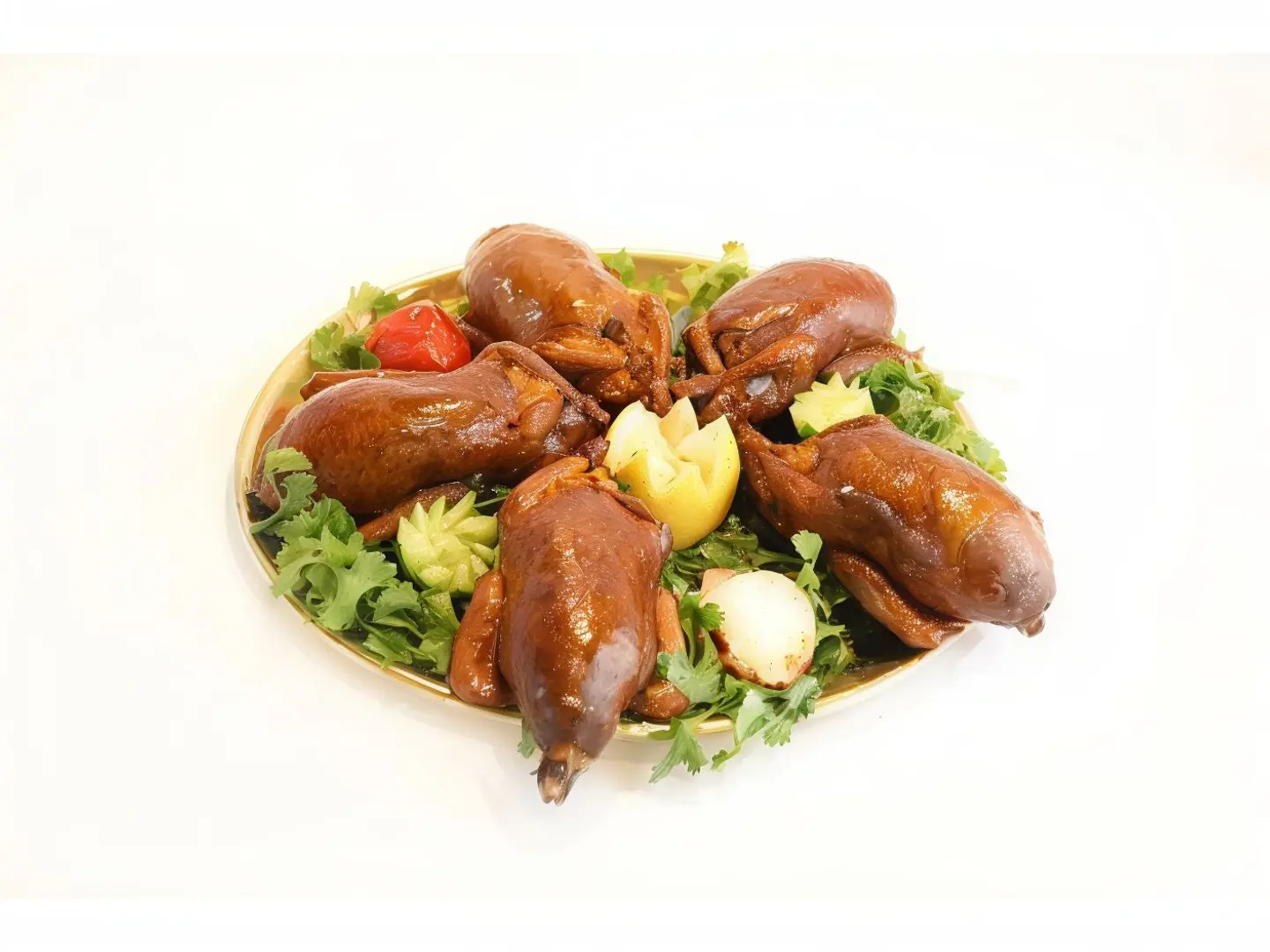 Fried Stuffed Pigeon
