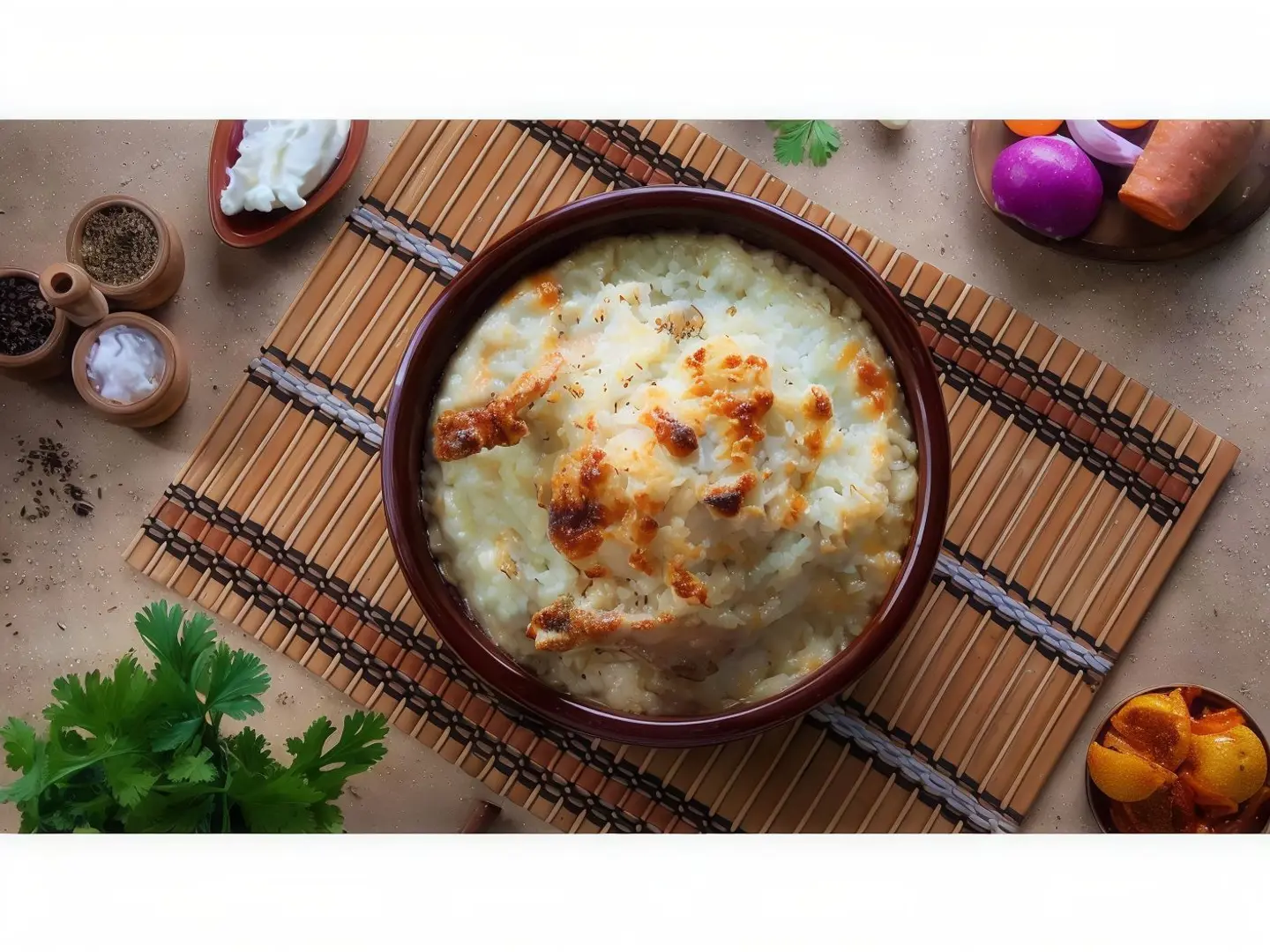 Rice Mueamar With Cream