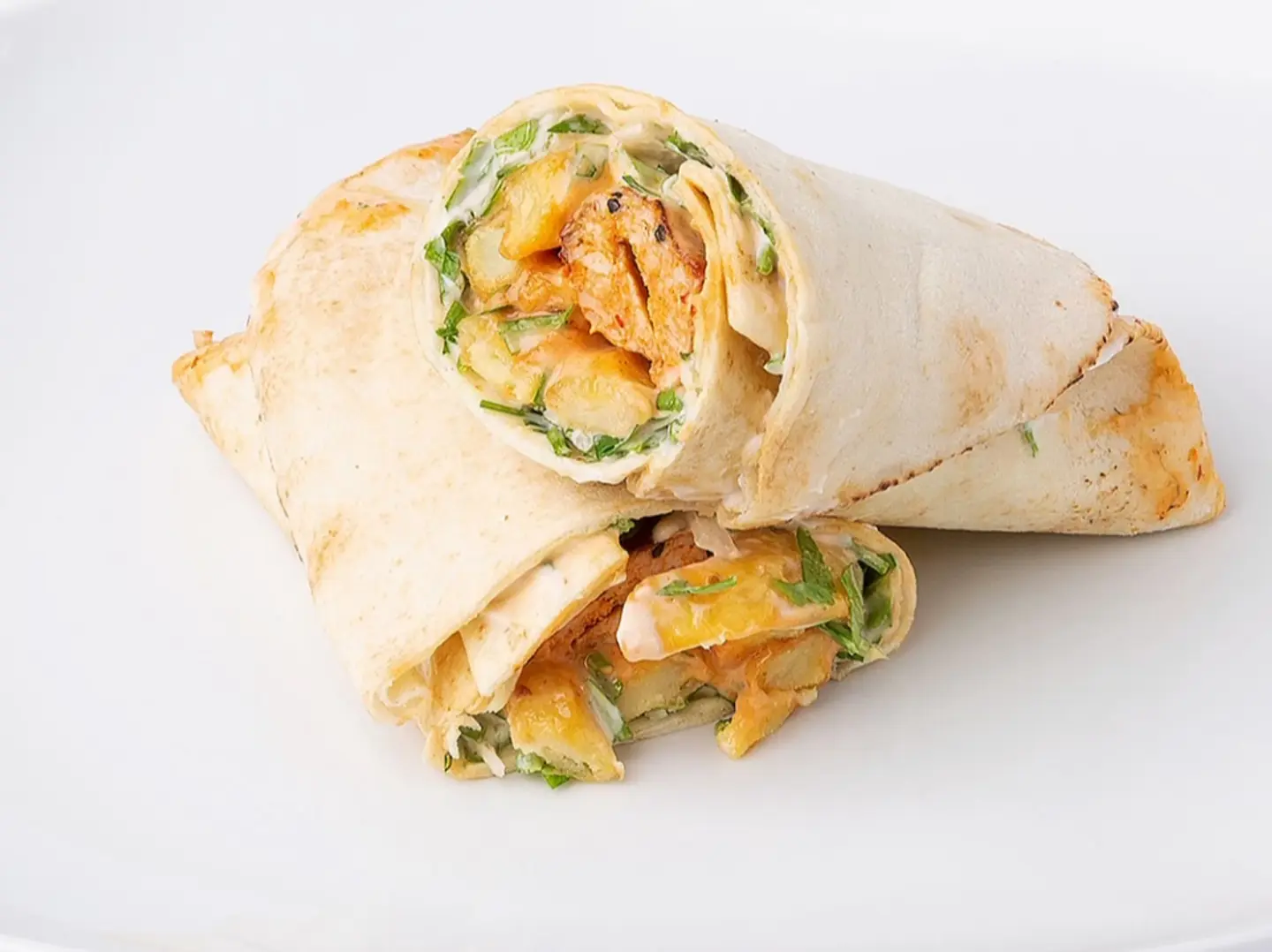 Double Chicken Kebab Sandwich With Cheese