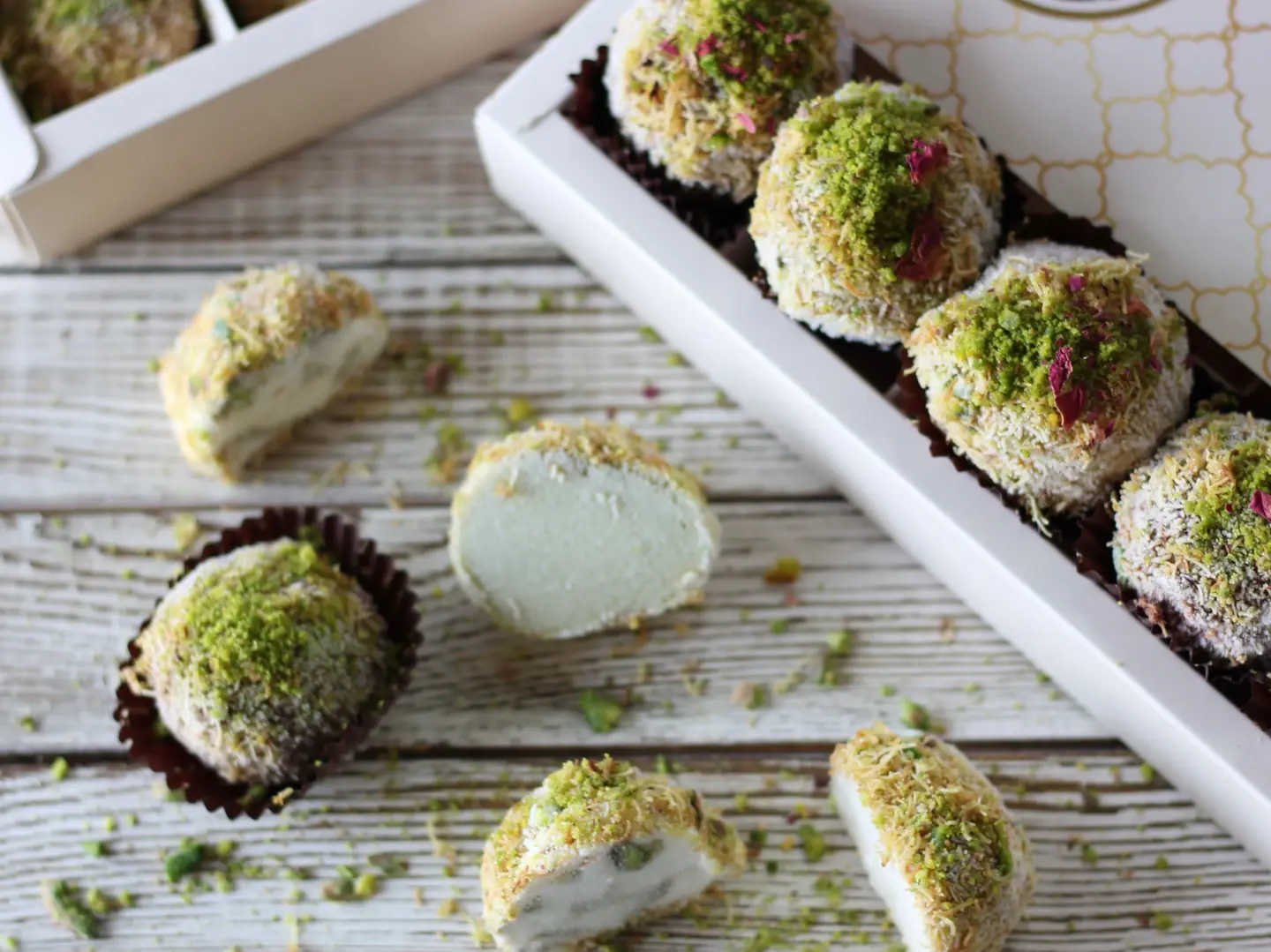 Kunafa Balls - Box Of 9 Pieces