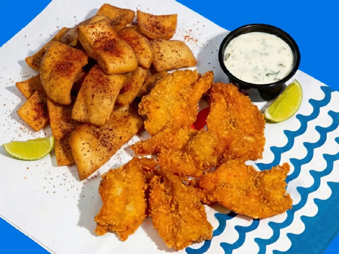 صحن جمبري مقلي