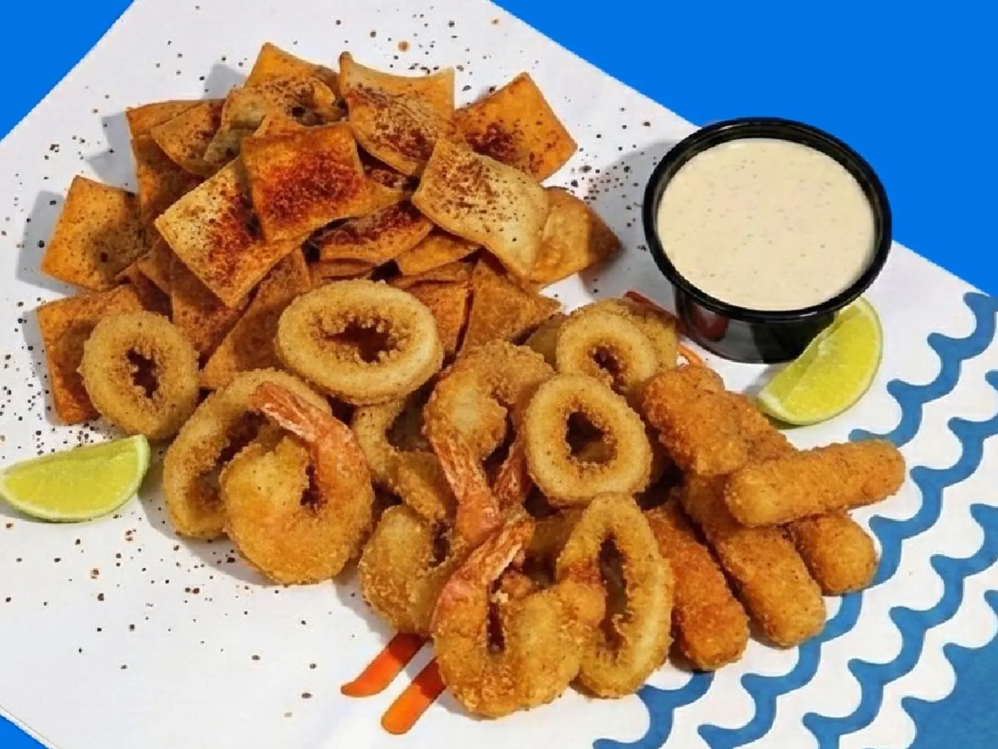 صحن الصياد مقلي