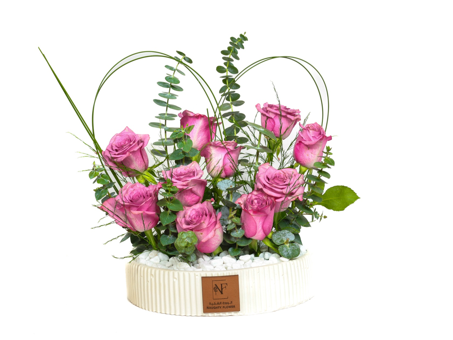 فازه دائريه ابيض 1
