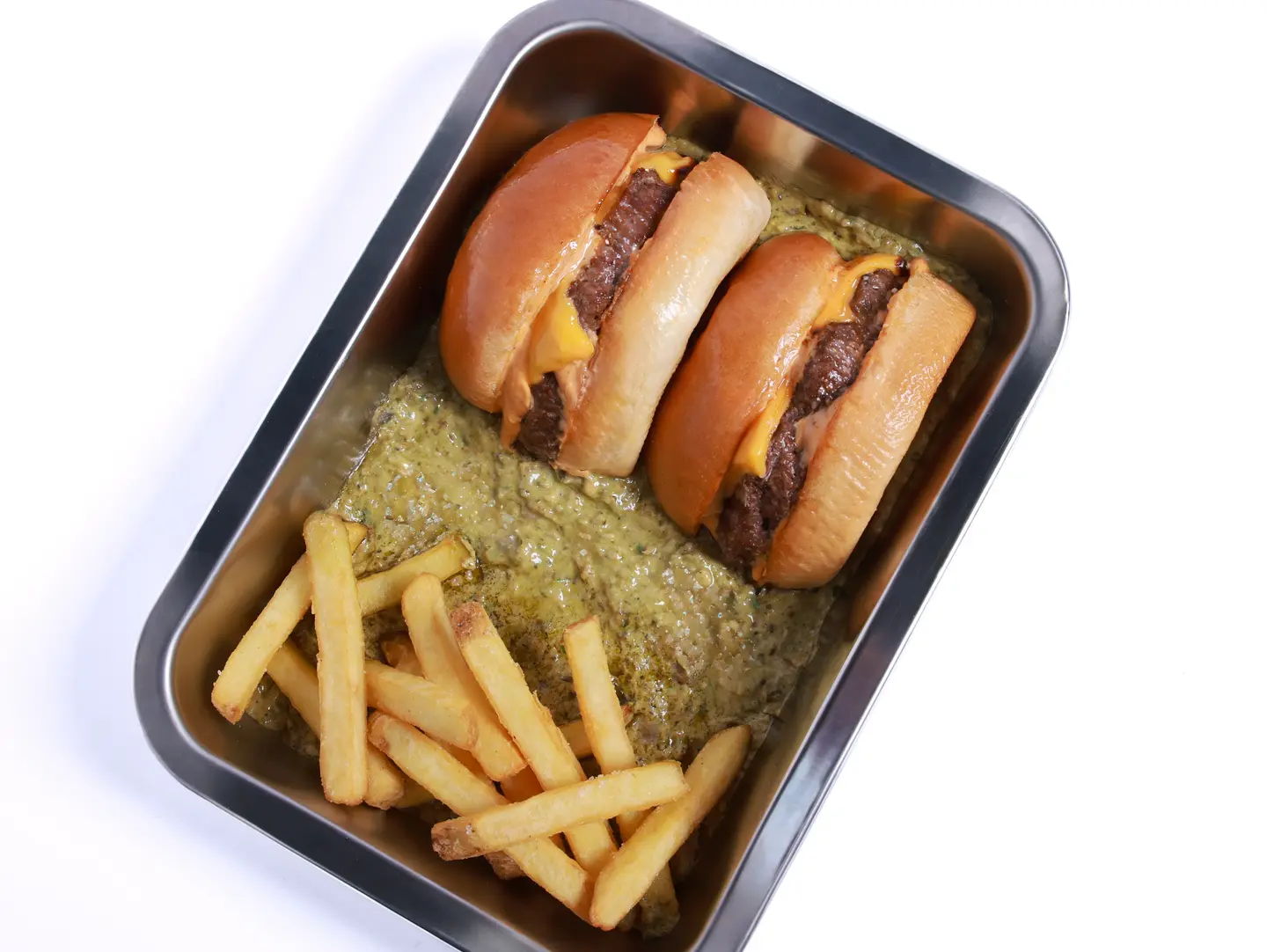 Drowned Pesto Beef