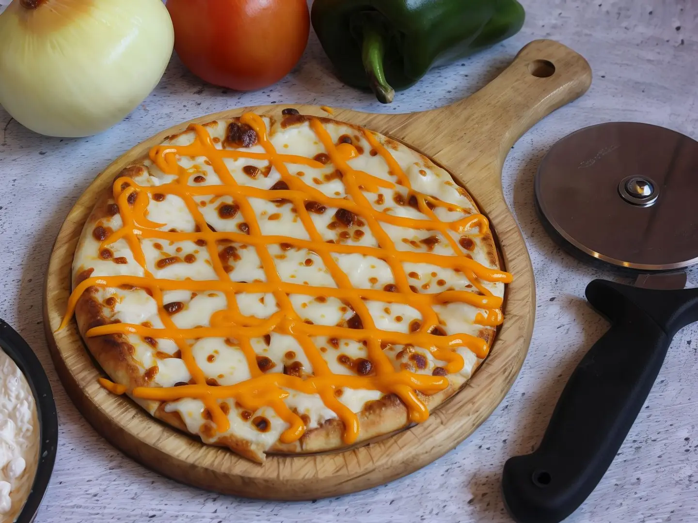 Cheddar Pizza