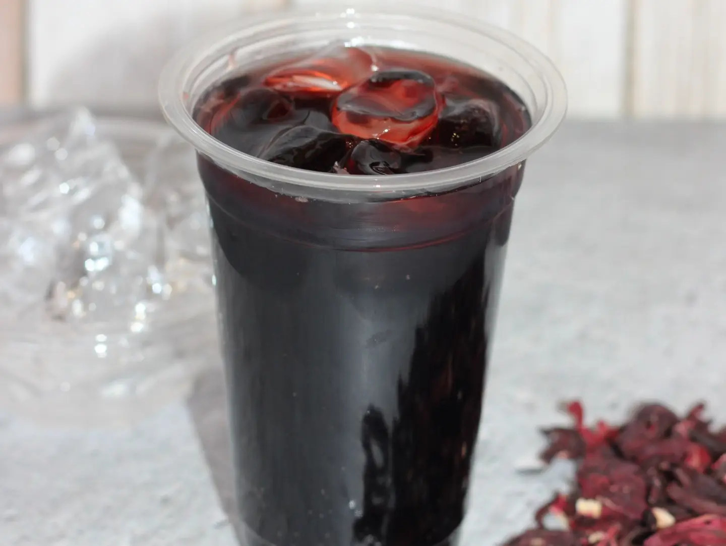 Iced Hibiscus   Cup