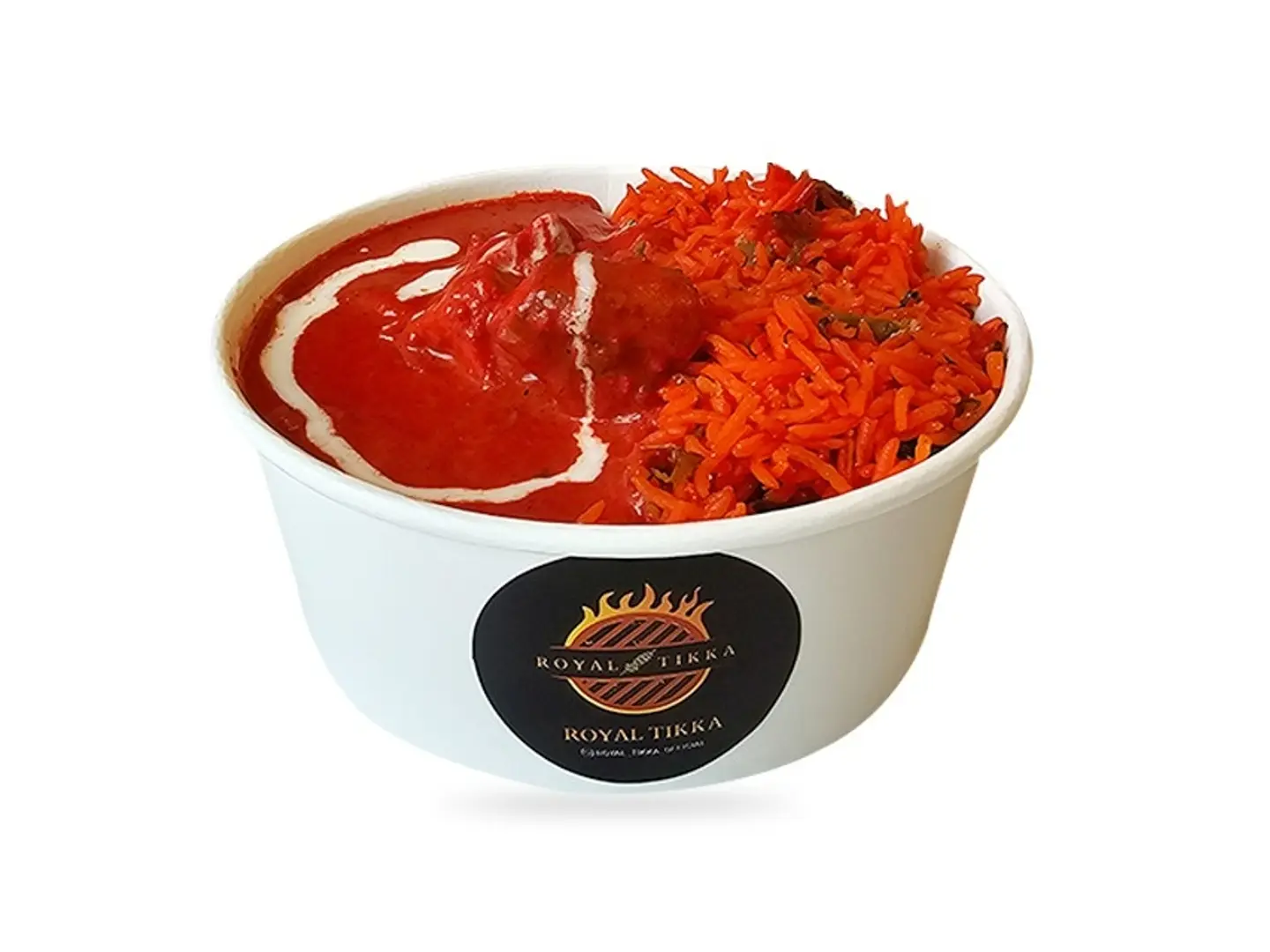 Butter Chicken With Red Rice