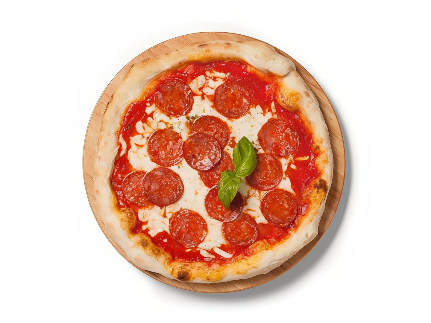 Pepperoni And Sausage Pizza