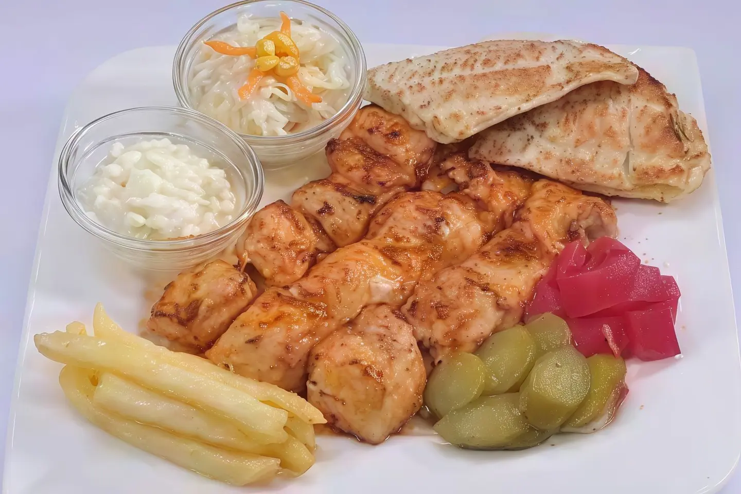 وجبة شيش طاووق