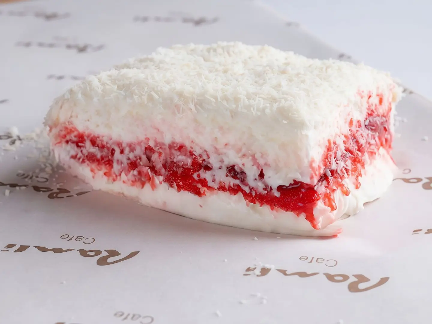 Strawberry Coconut Cake