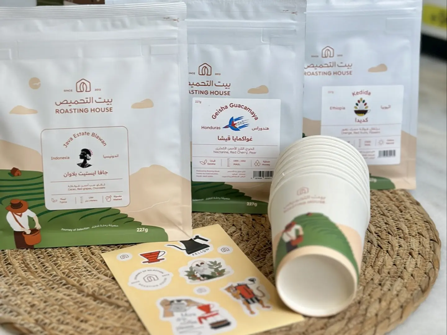 بوكس اختيارات القهوة المقطرة