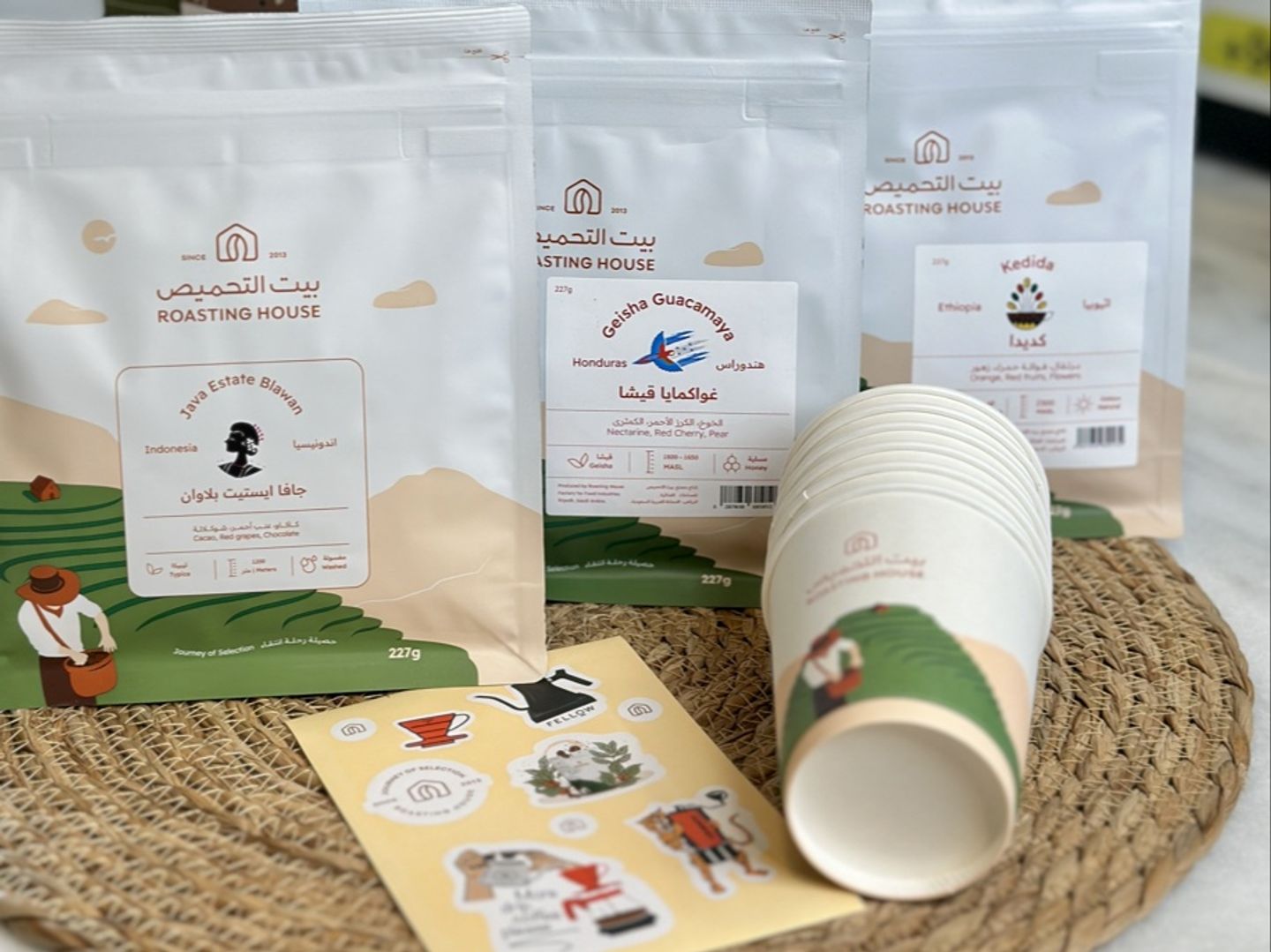 بوكس اختيارات القهوة المقطرة