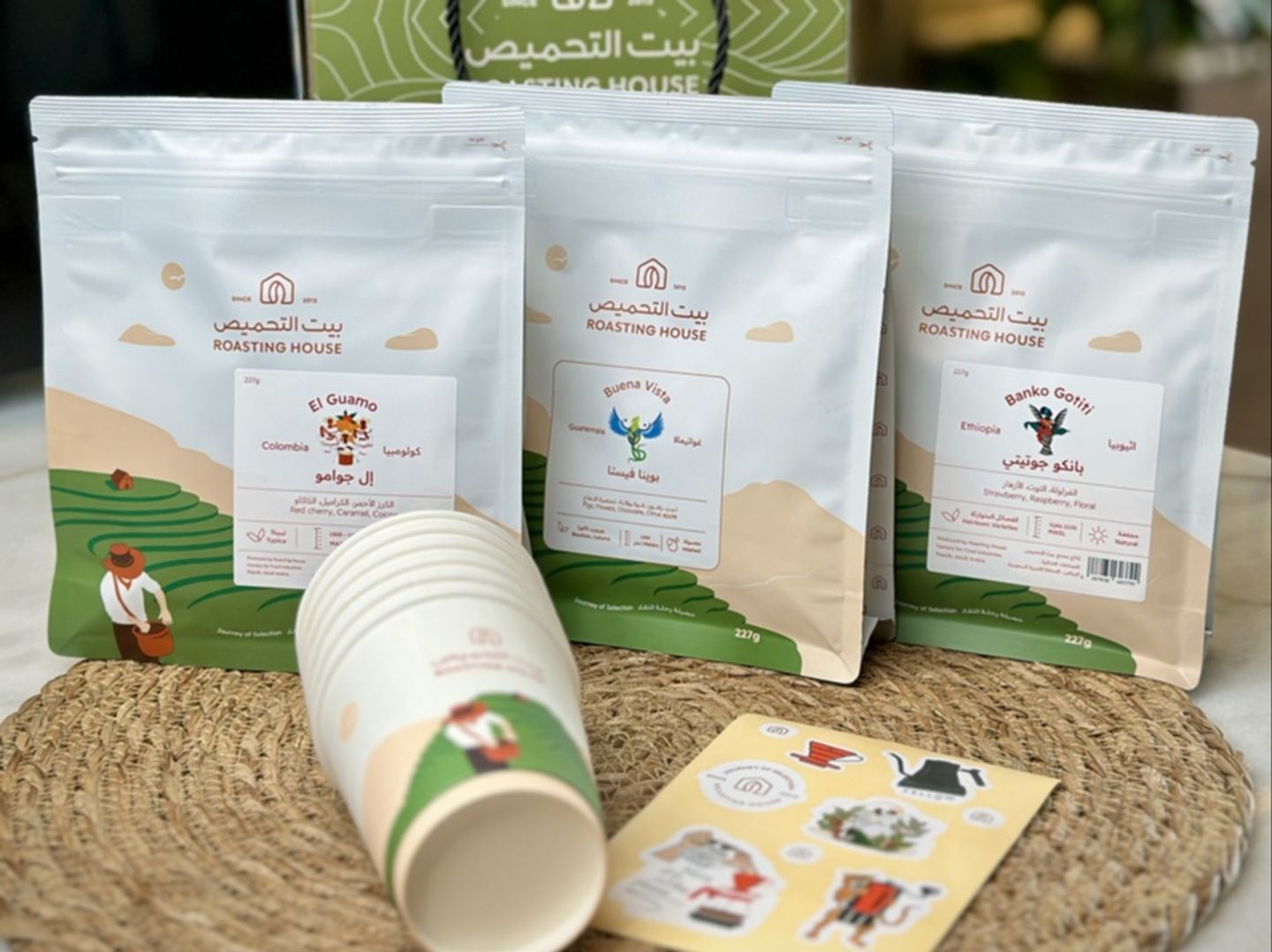 بوكس اختيارات القهوة الباردة