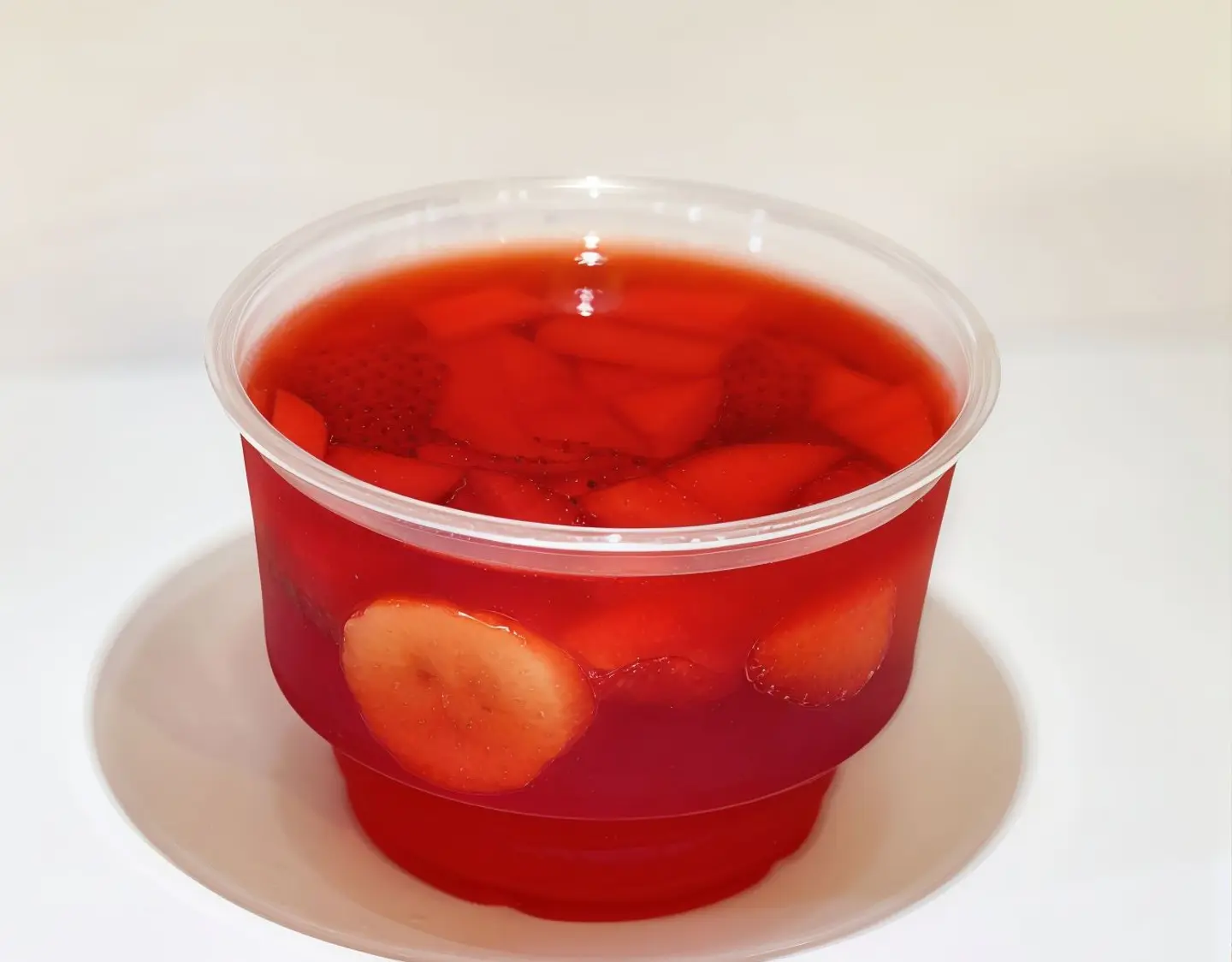 Strawberry Jelly With Fruit Pieces