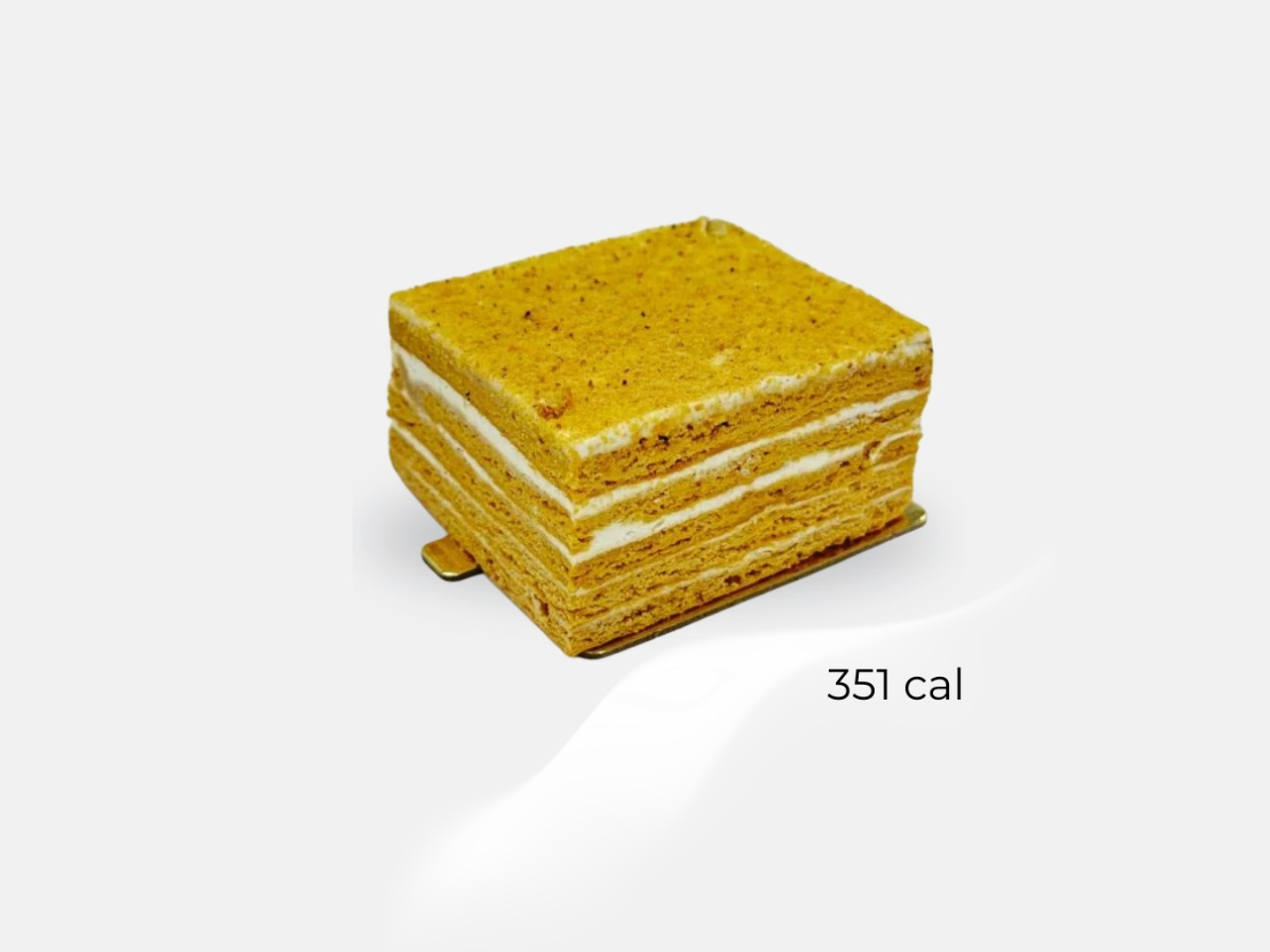 كيكة العسل بالزعفران