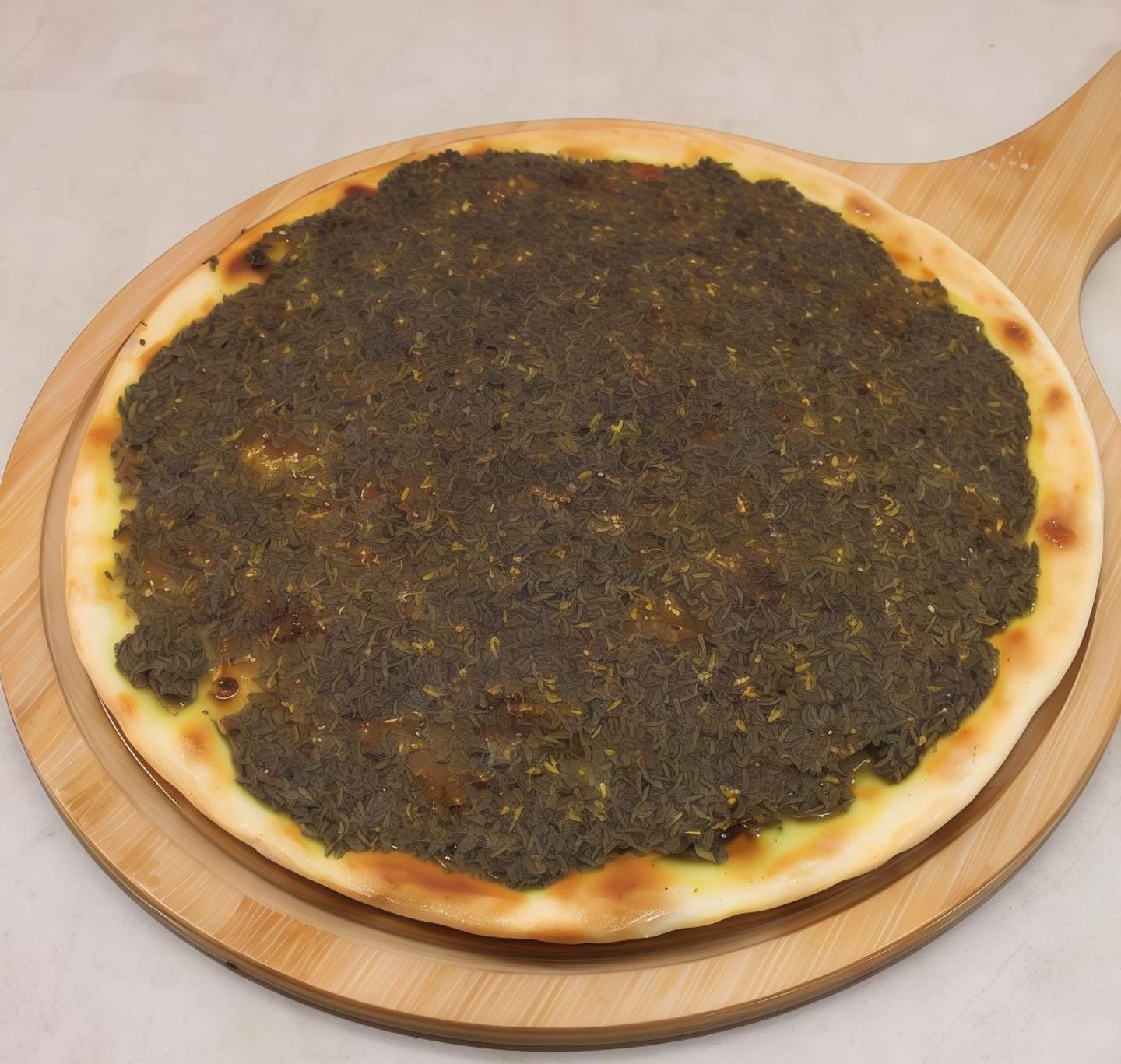 زعتر مع الشطة