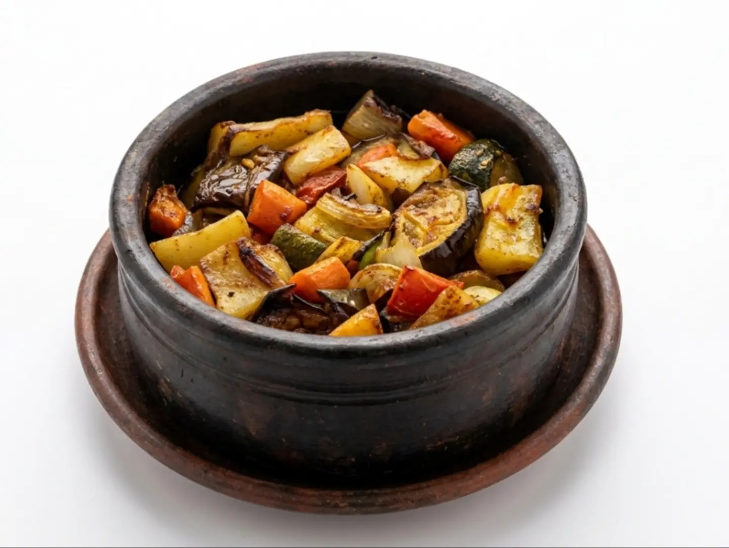 Oven Baked Mixed Veggies