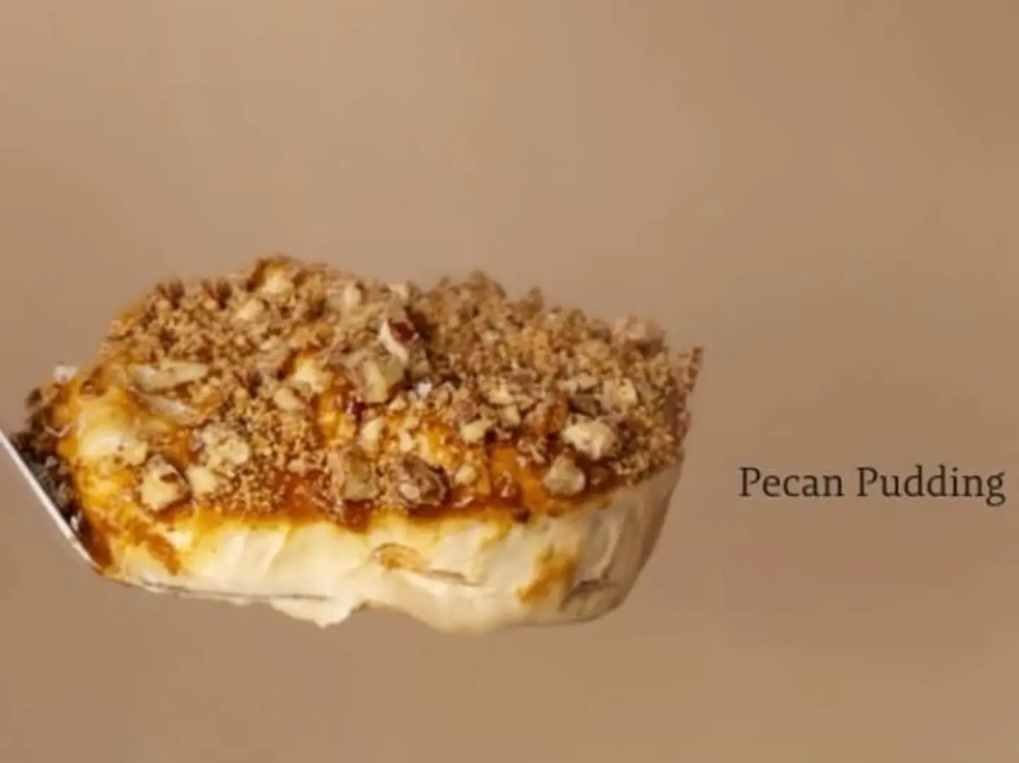 Caramel Pecan Pudding