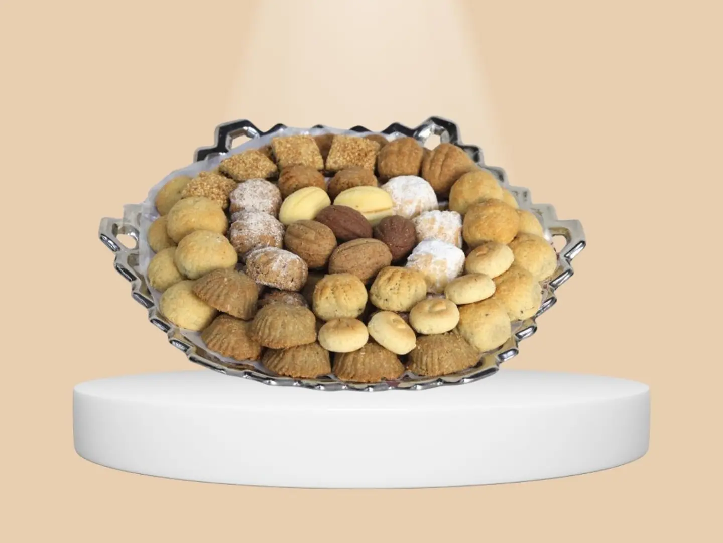 Ceramic Plate Mixed Maamoul
