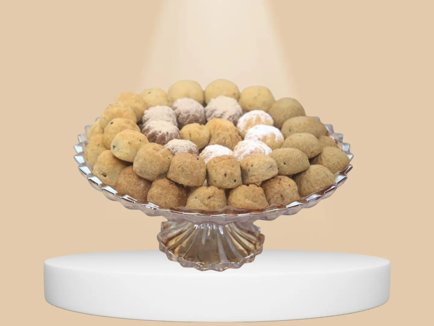 Specially Shaped Round Glass Base