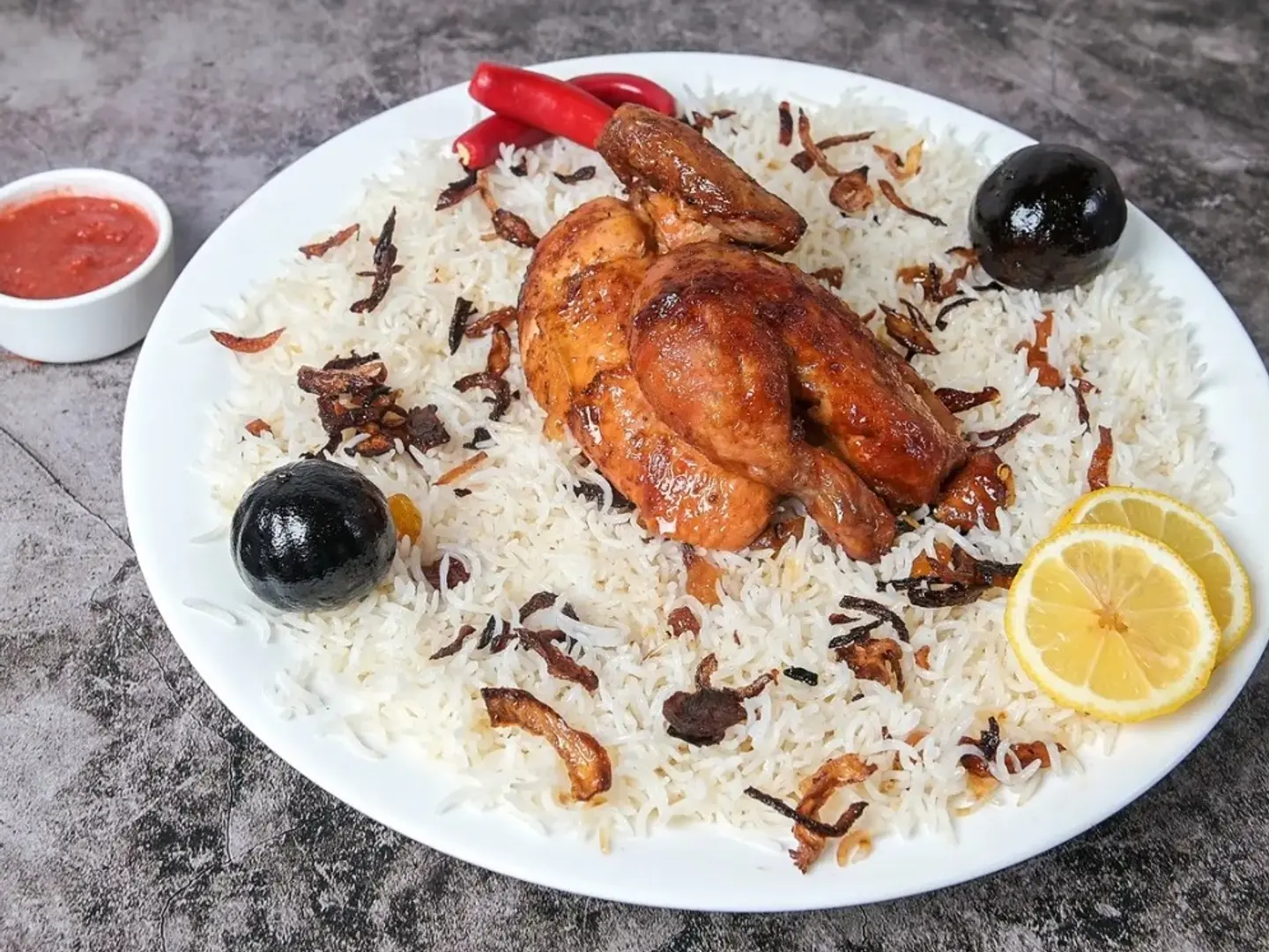 ربع دجاج شواية