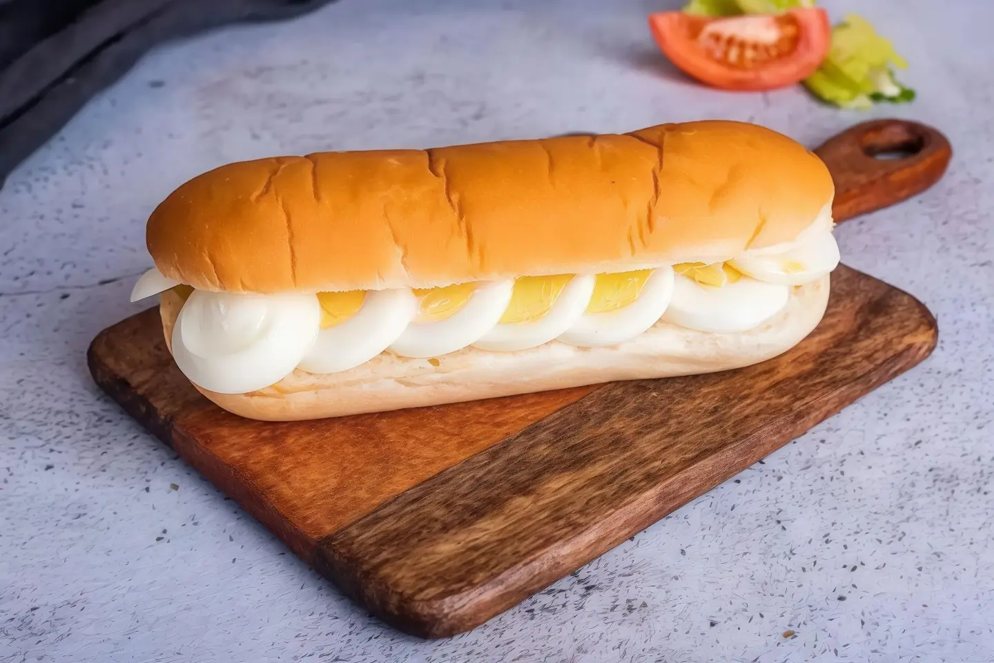 سندويتش بيض مسلوق