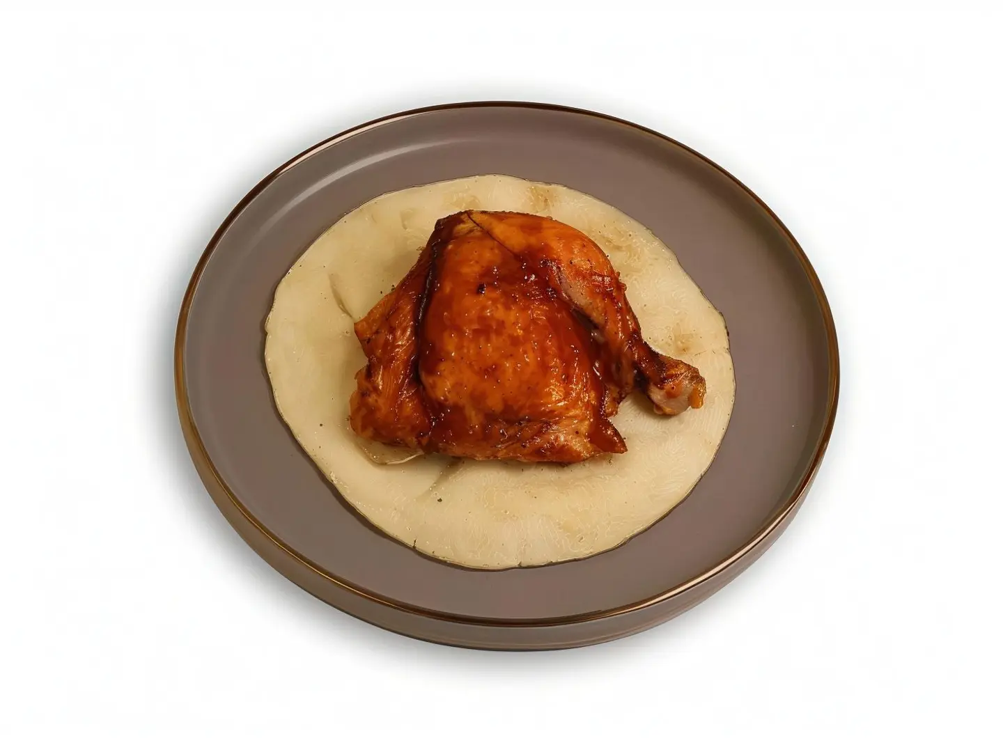 Quarter Of A Plain Grilled Chicken