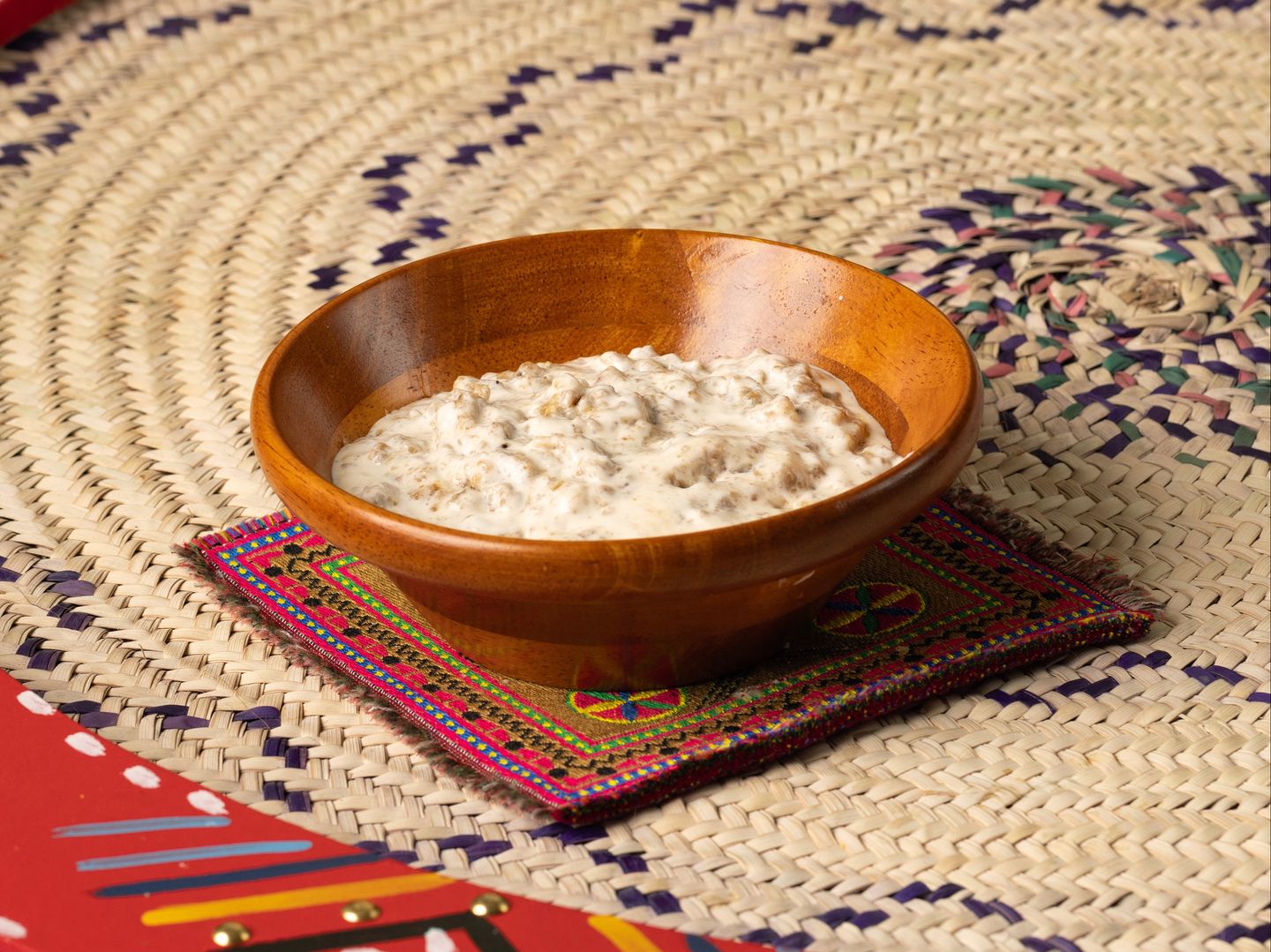 معصوب مع قشطة