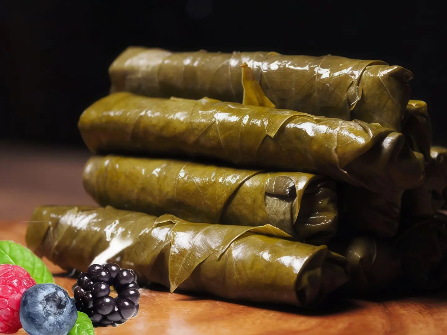 ورق عنب توت بري كبير عدد ٢٠ حبه