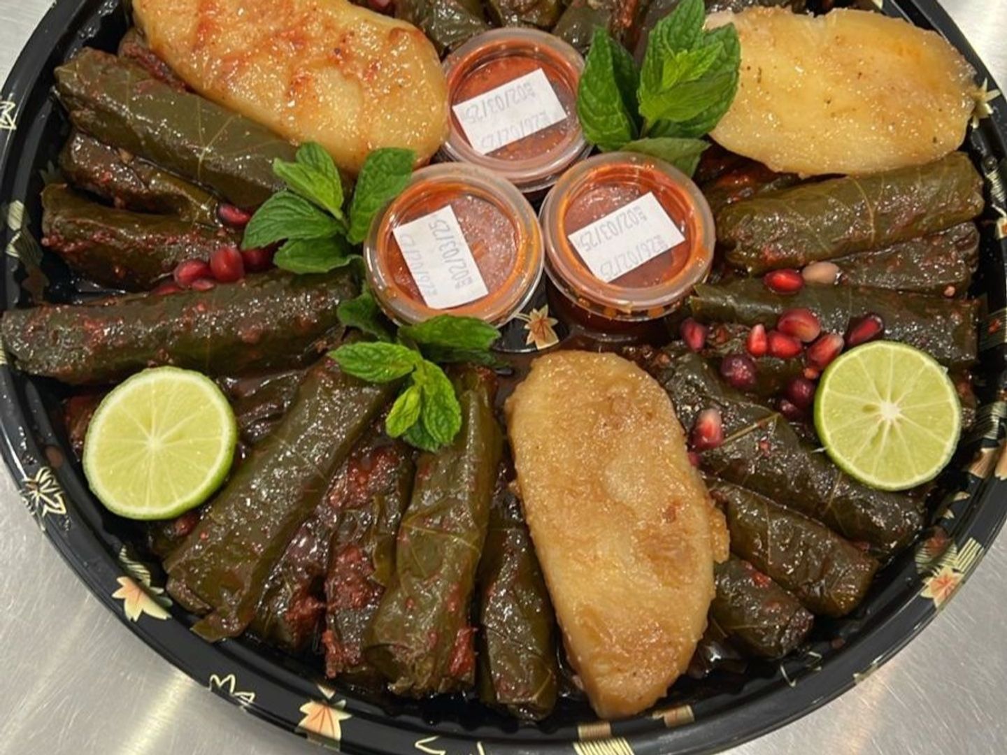 ورق عنب اسبايسي صحن مناسبات عدد ٤٠ حبه