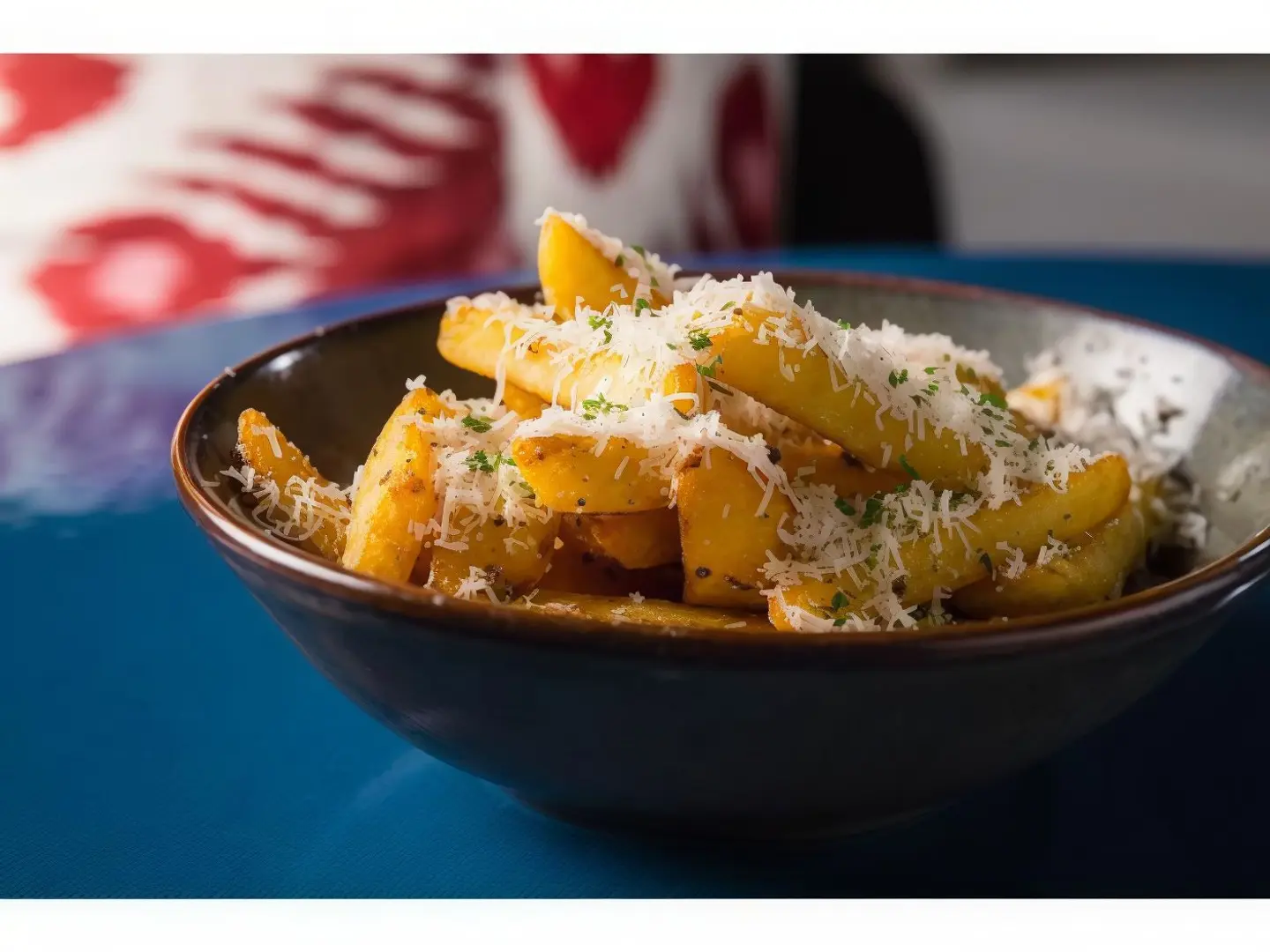 French Fries With Truffles And Parmesan Cheese