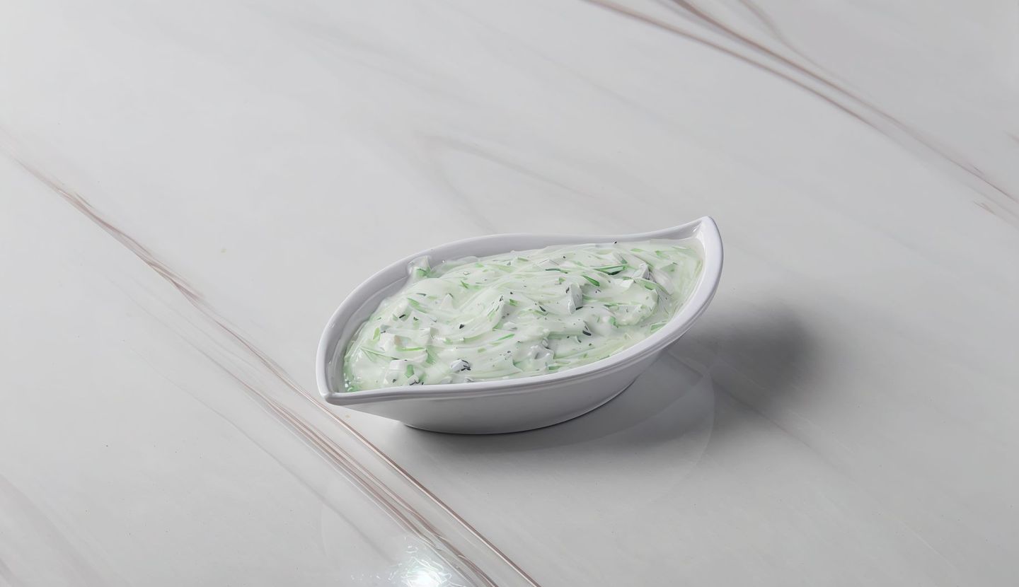 سلطة لبن