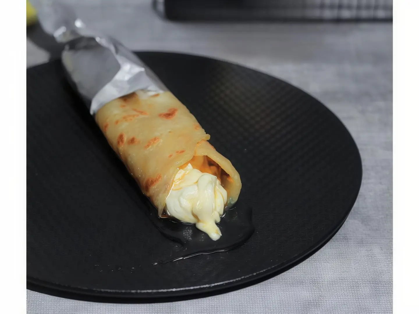 Chapati With Labneh And Honey