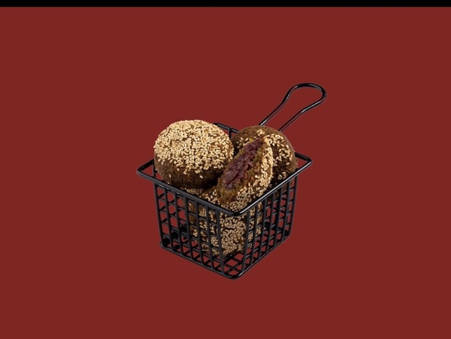 Falafel Stuffed With Cheese