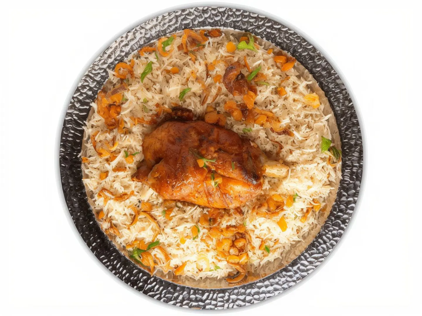 نصف دجاجة شوايه