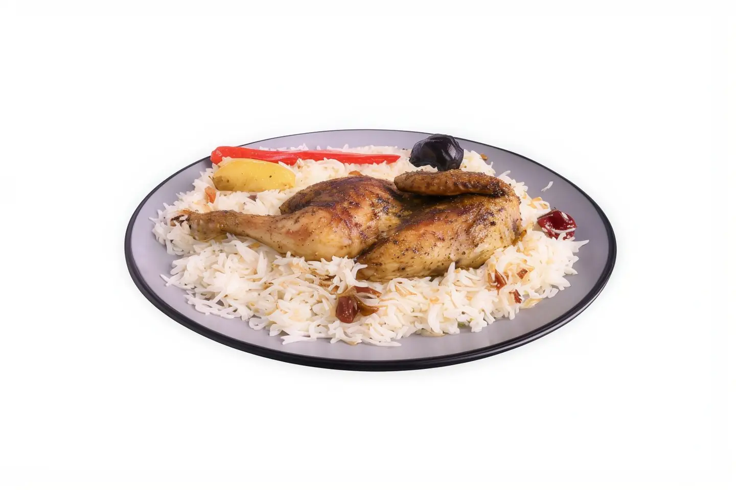 Half A Chicken Madfoon - With Peshawar Rice