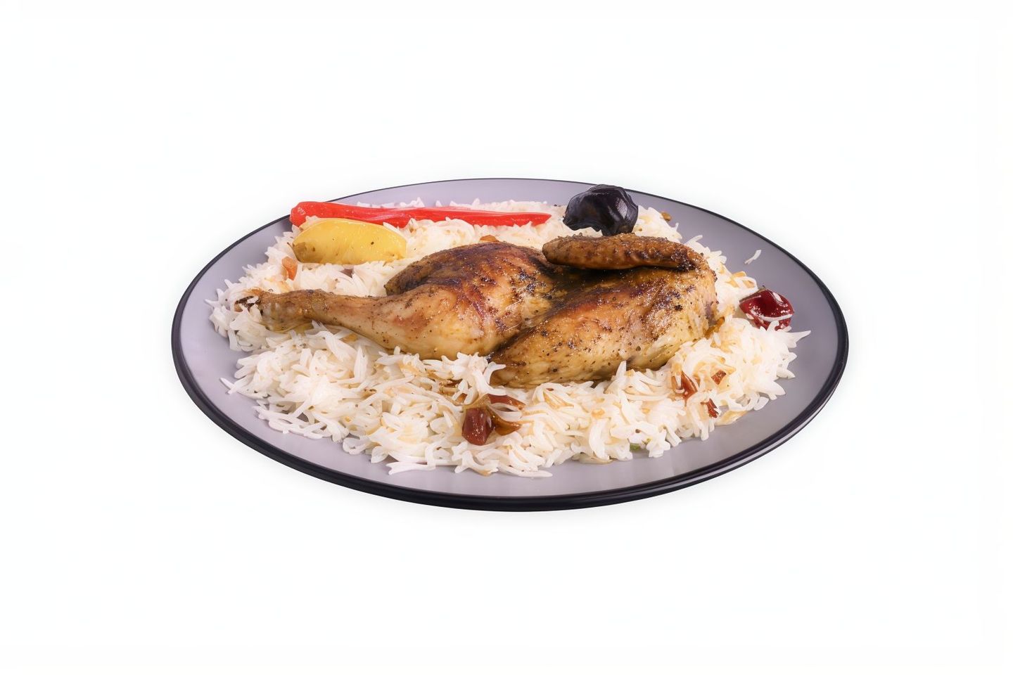 Half A Chicken Madfoon - With Peshawar Rice
