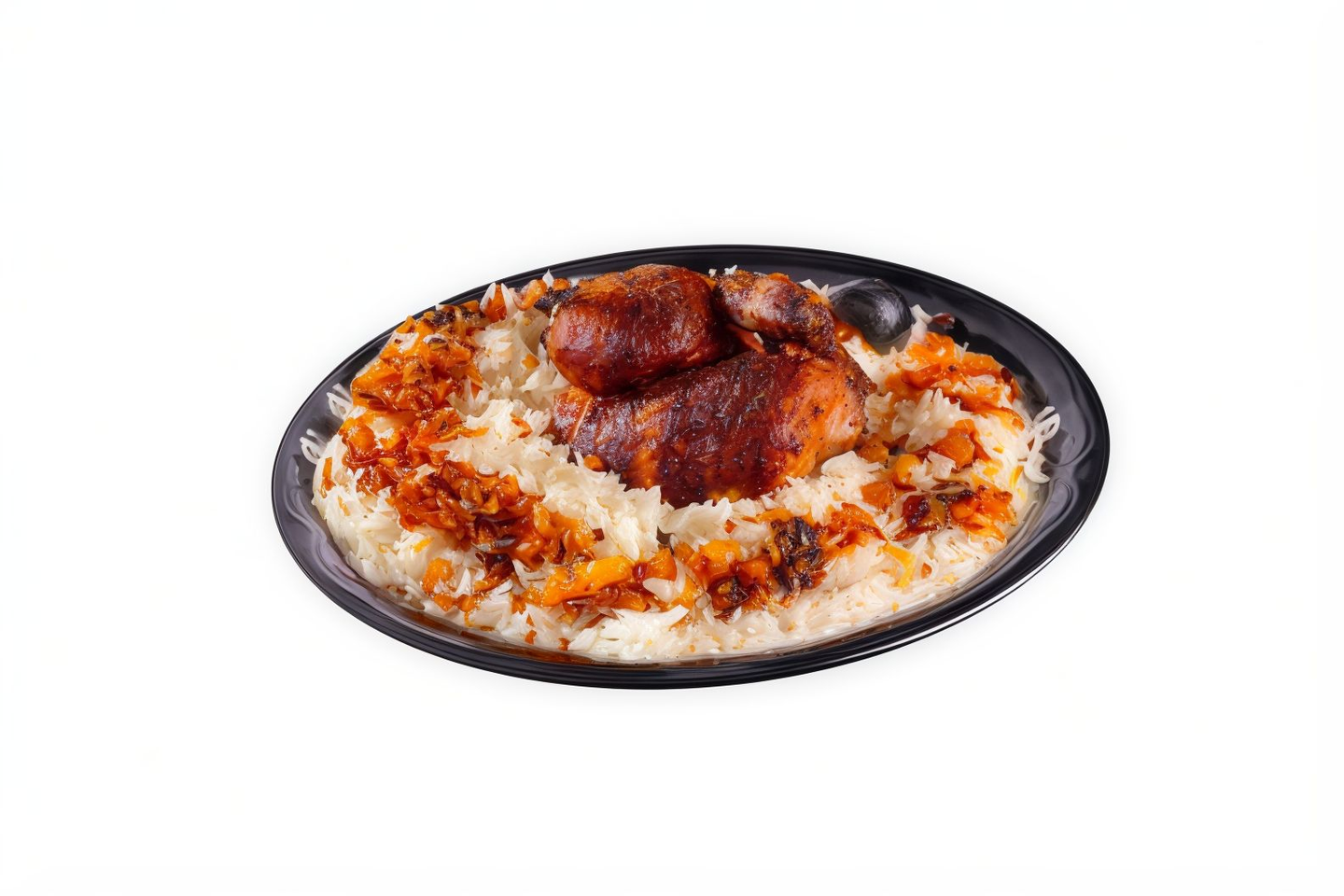 Half A Grilled Chicken - Without Rice