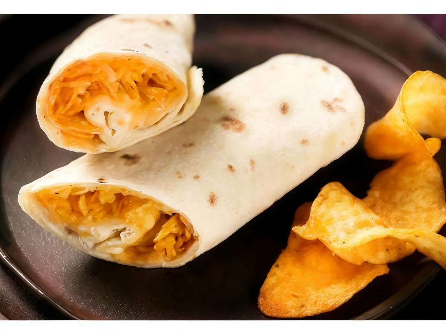 Chips & Cheese & Eggs Chapatti