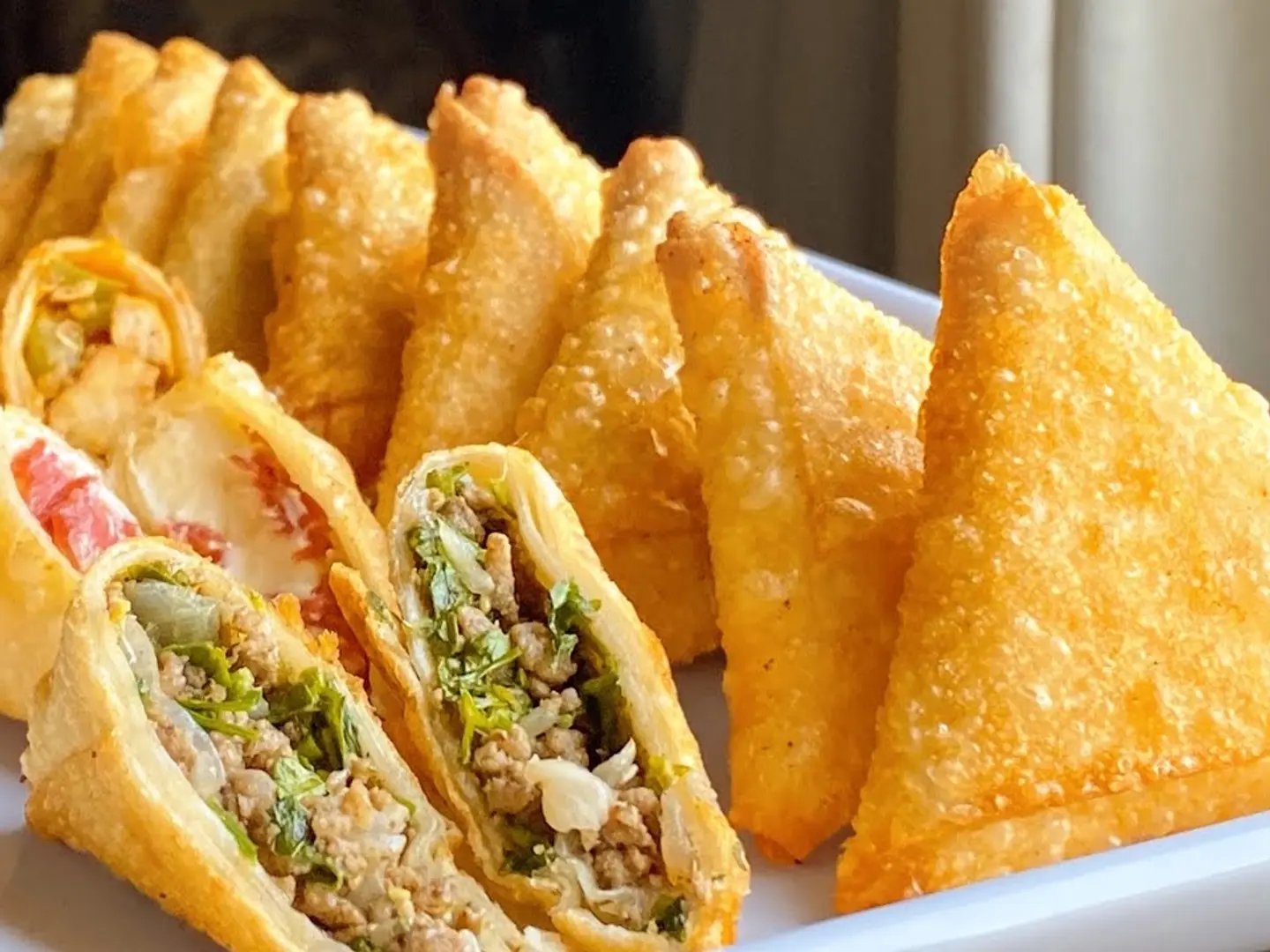 سمبوسة دجاج مقلي