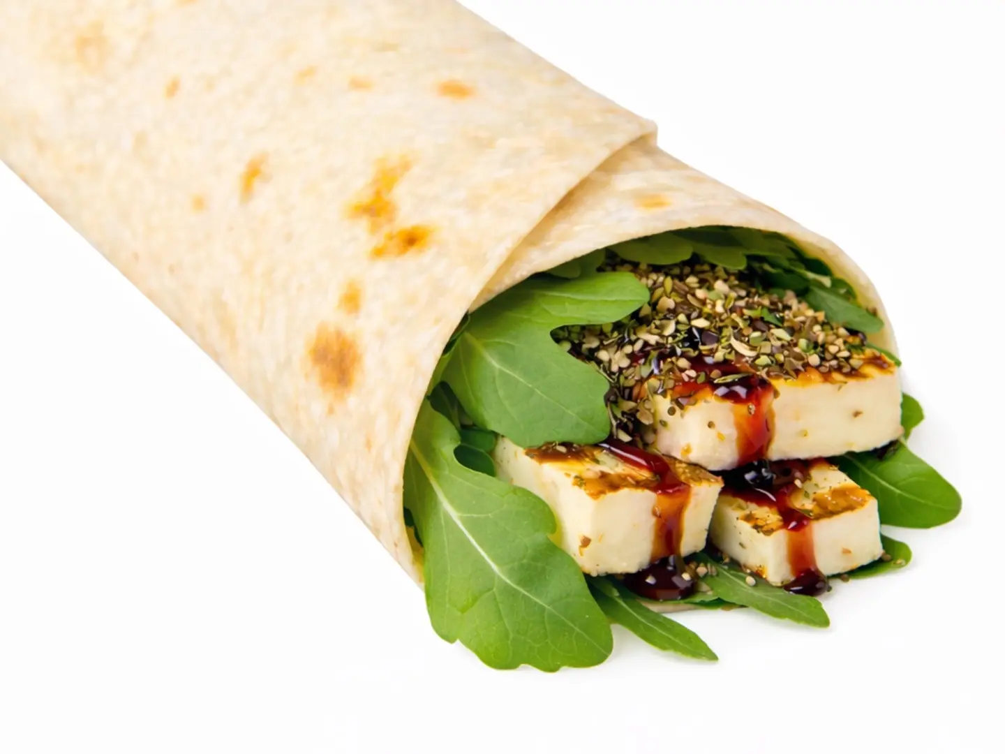 Halloumi Sandwich With Pesto