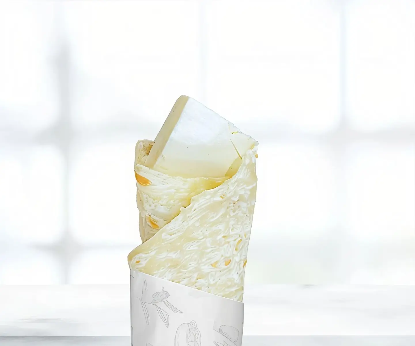 Kiri Cheese Sandwich