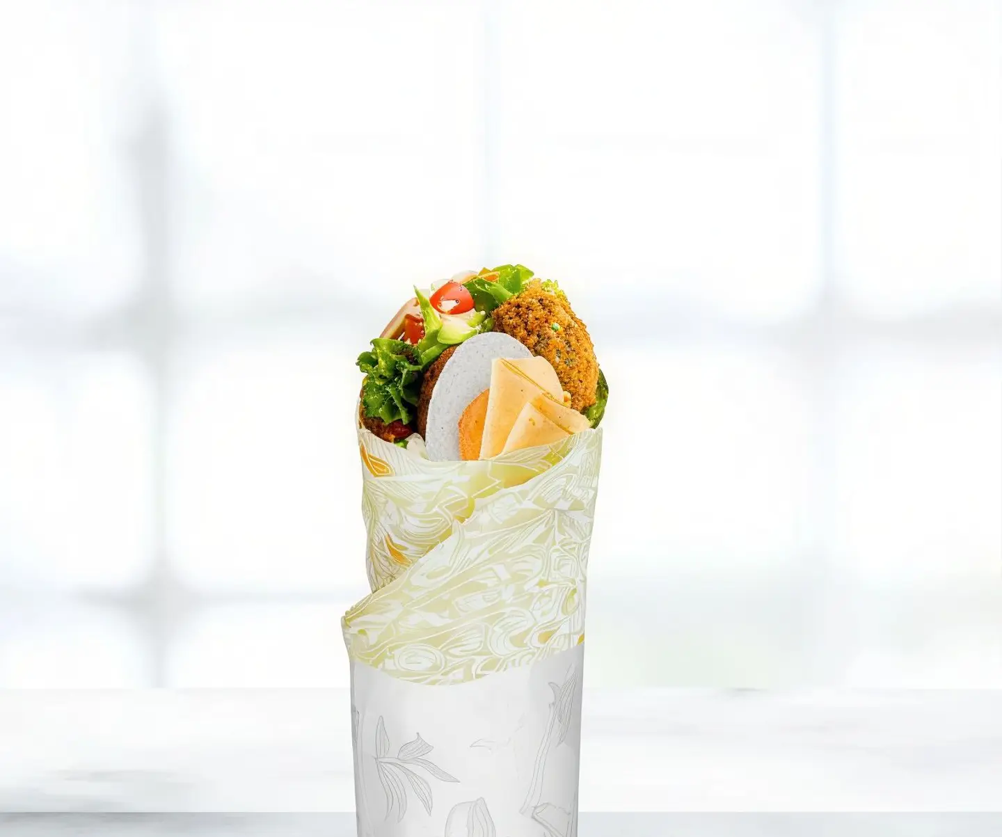 Mixed Falafel Sandwich