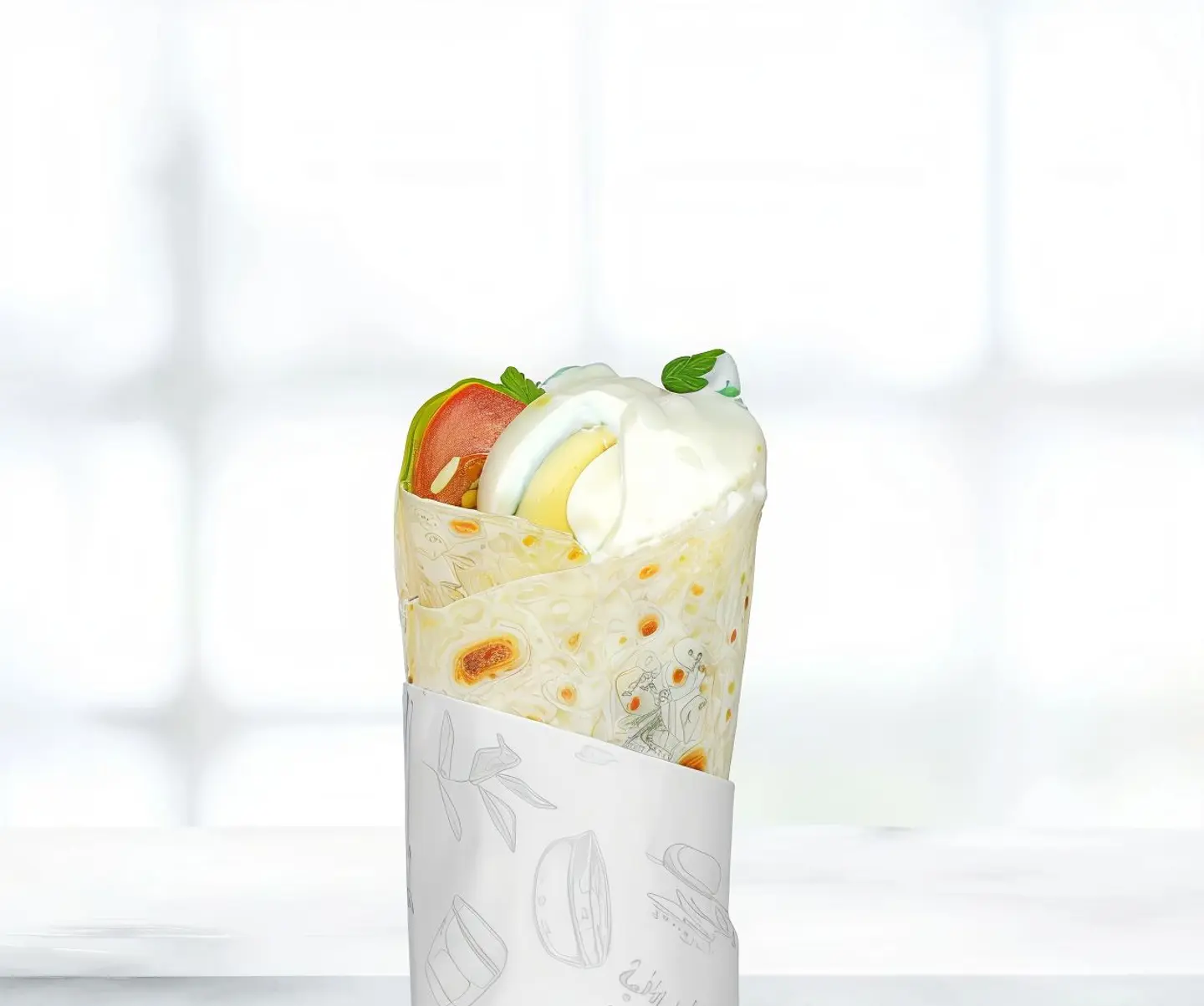Boiled Egg Sandwich With Cheese