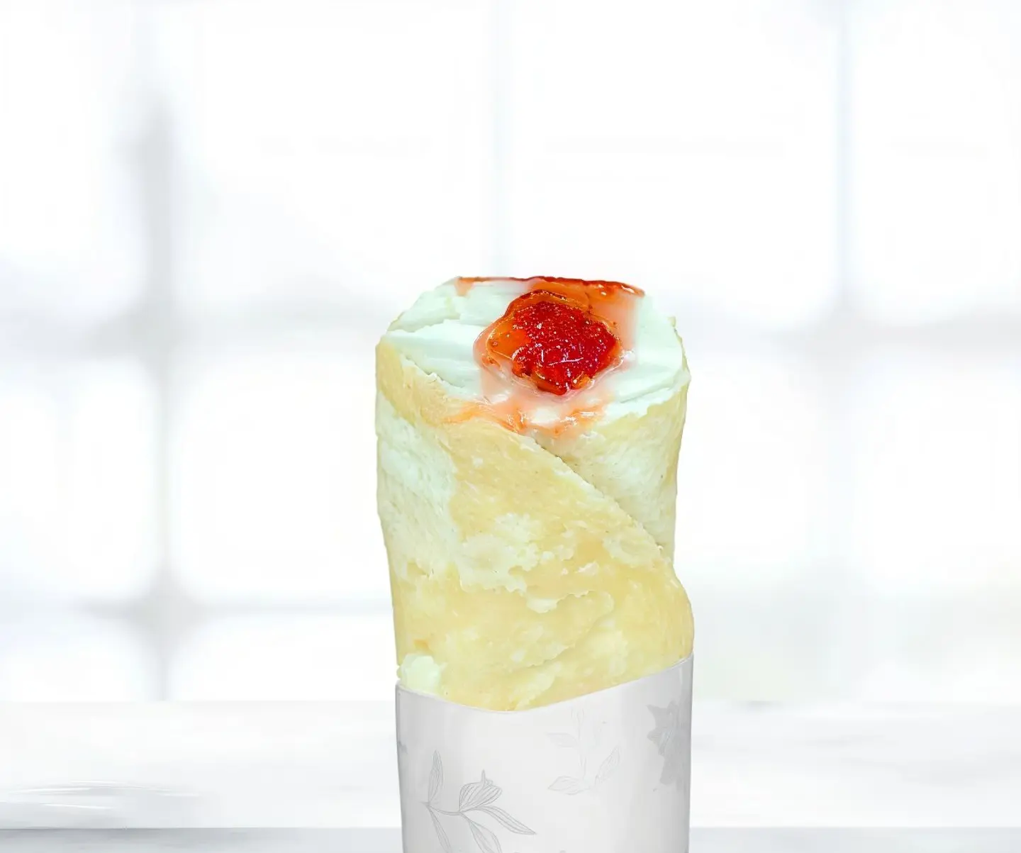 Cream Cheese Sandwich With Jam